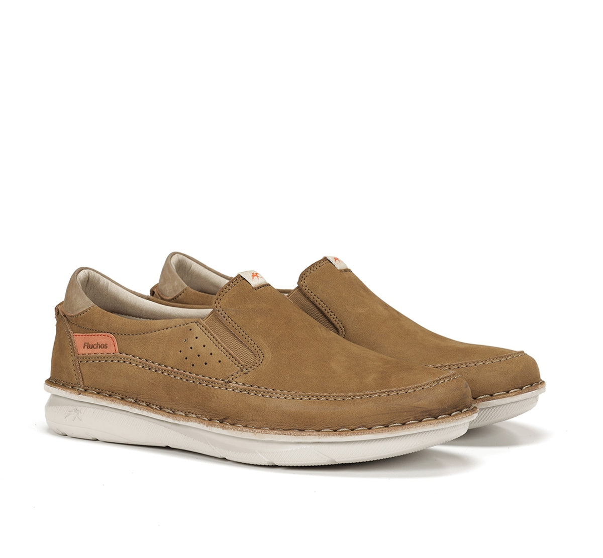 Fluchos Parker F2001 slip on marron homme