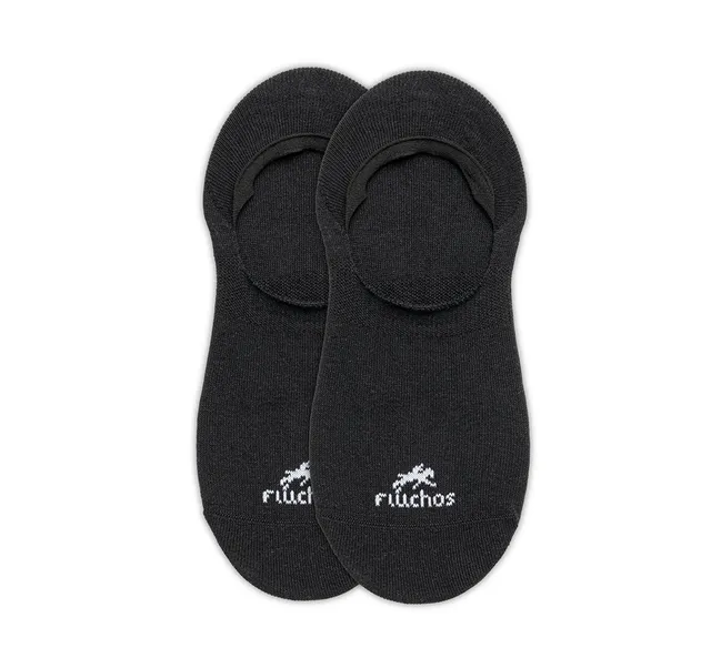 Fluchos CA0006 Pinkies Chaussettes Noires Femme x2