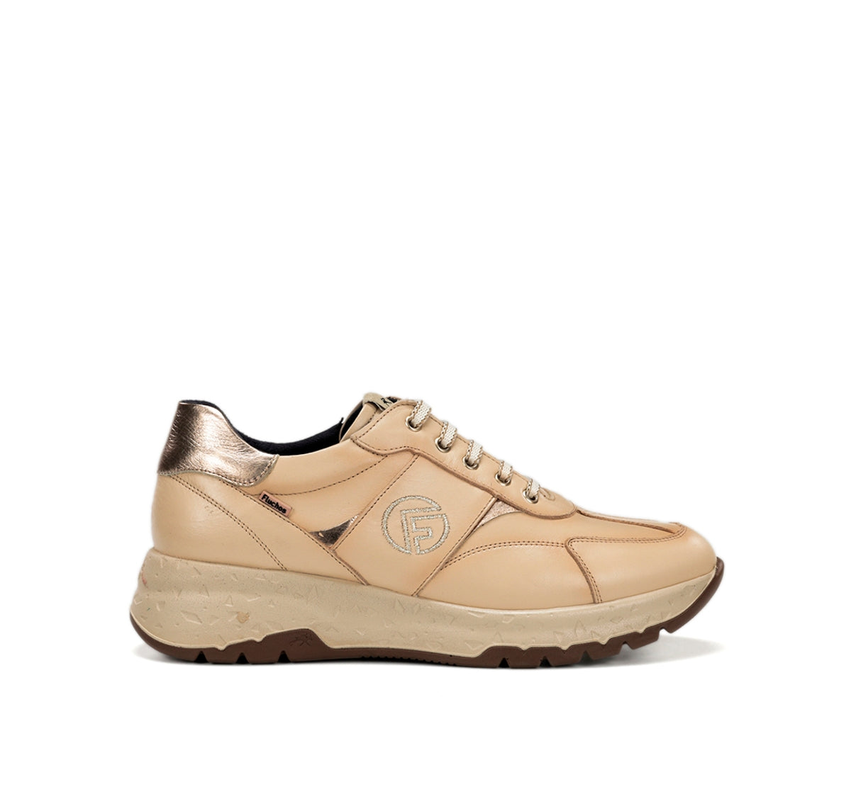 Fluchos Nexus F2309 basket blanche femme en cuir