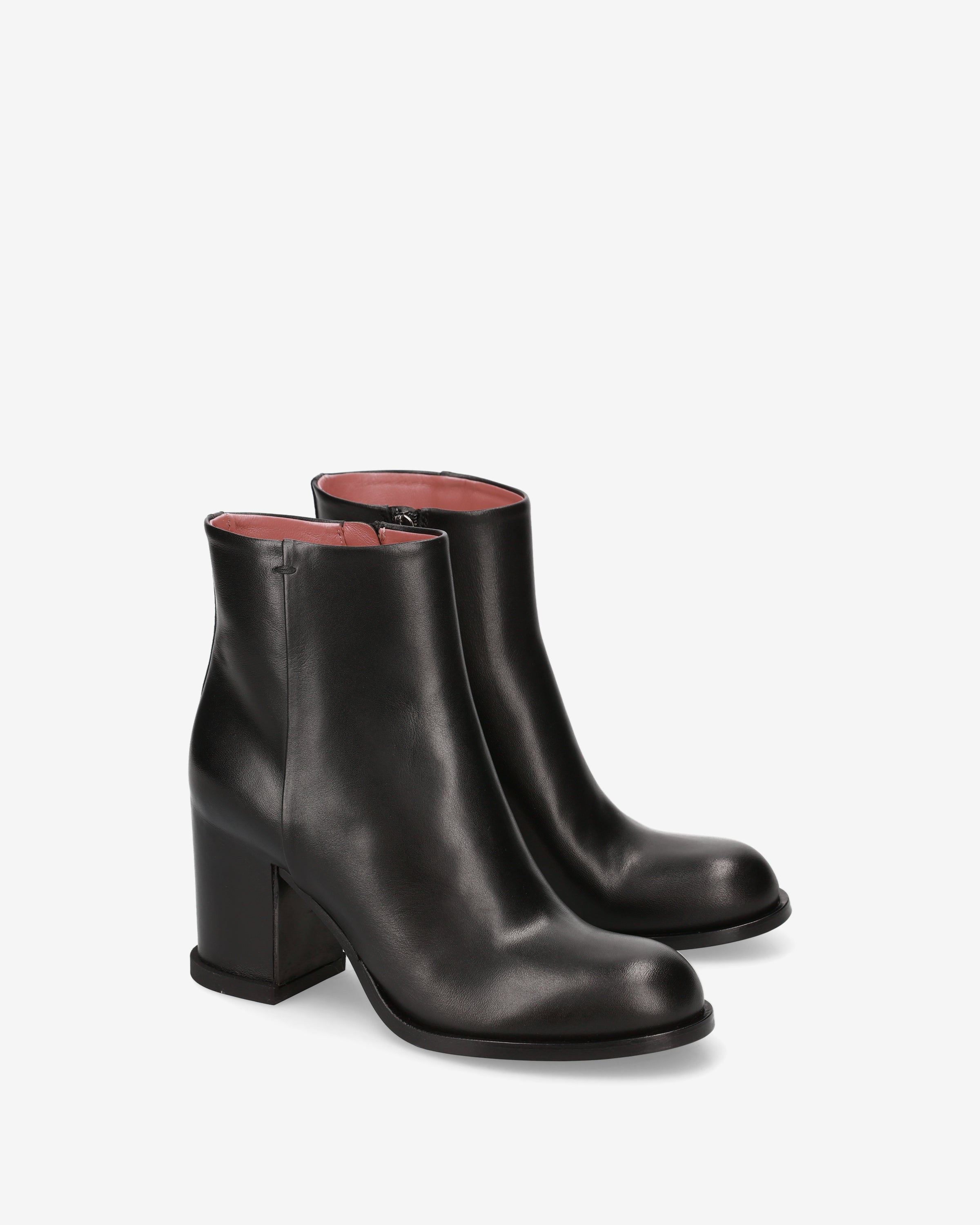 Premiata Boots bottines femme cuir noir talon 8 cm