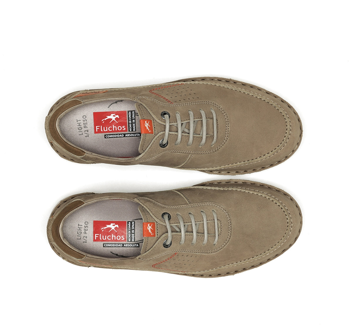 Fluchos Parker F2004 basket homme marron souple