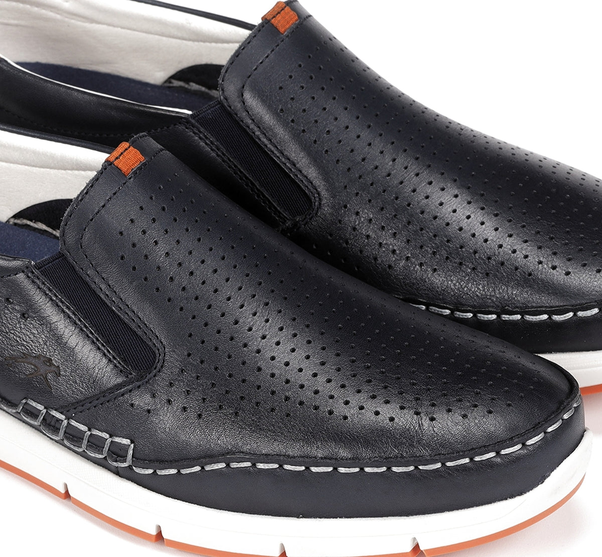 Fluchos Yannic F1445 slip-on bleu homme confort