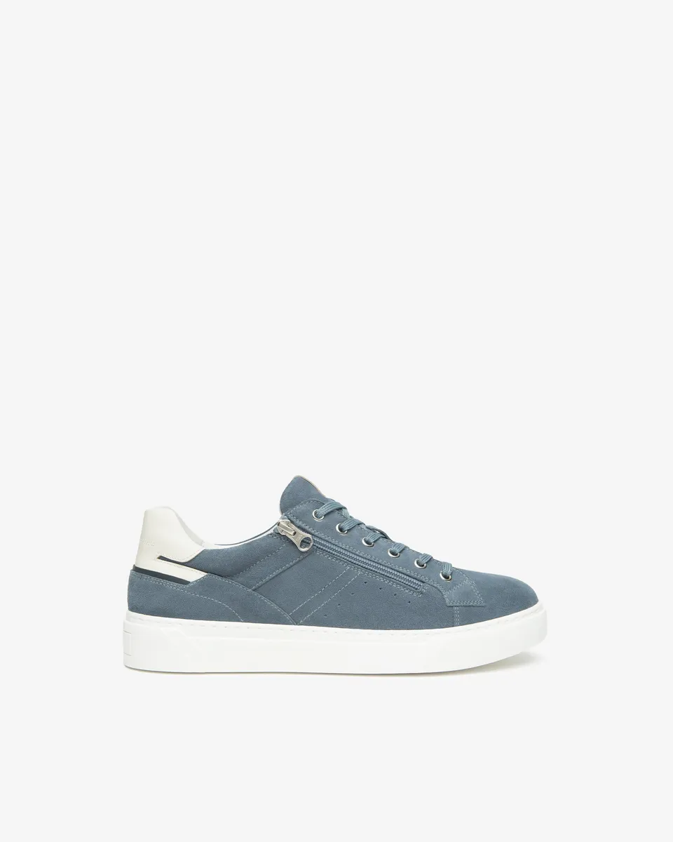 Nero Giardini Sneakers baskets homme cuir et daim