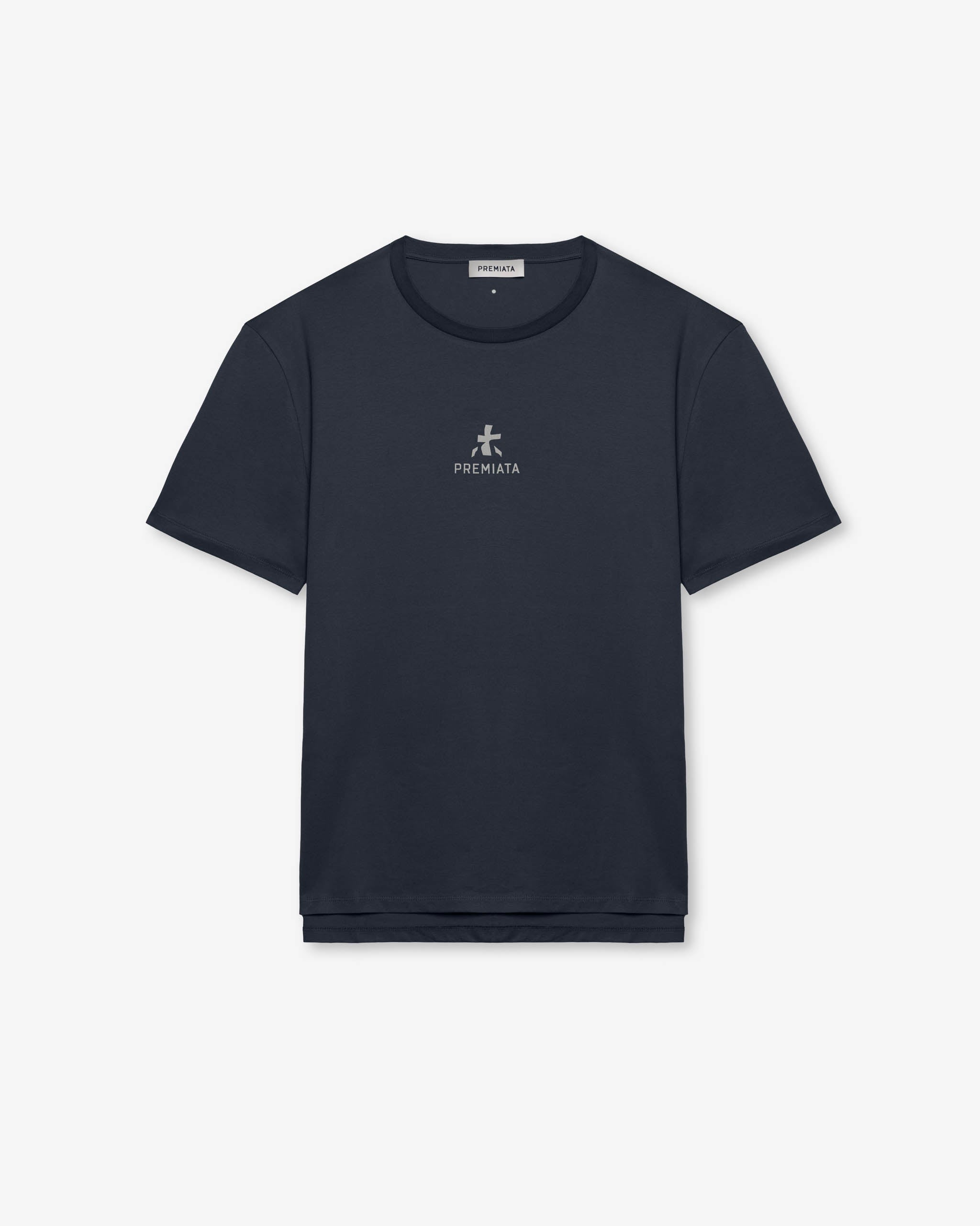 Premiata t-shirt homme coton bleu marine col rond