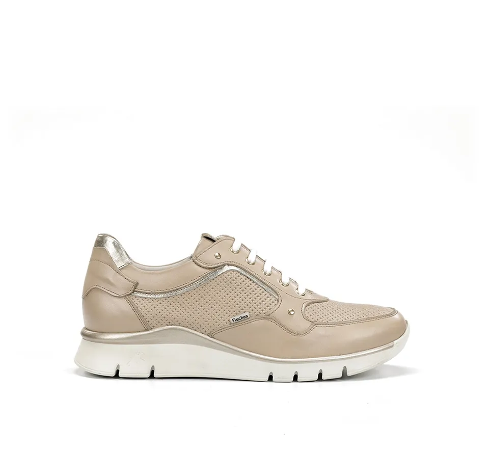 Fluchos Union F2175 baskets taupe confort femme
