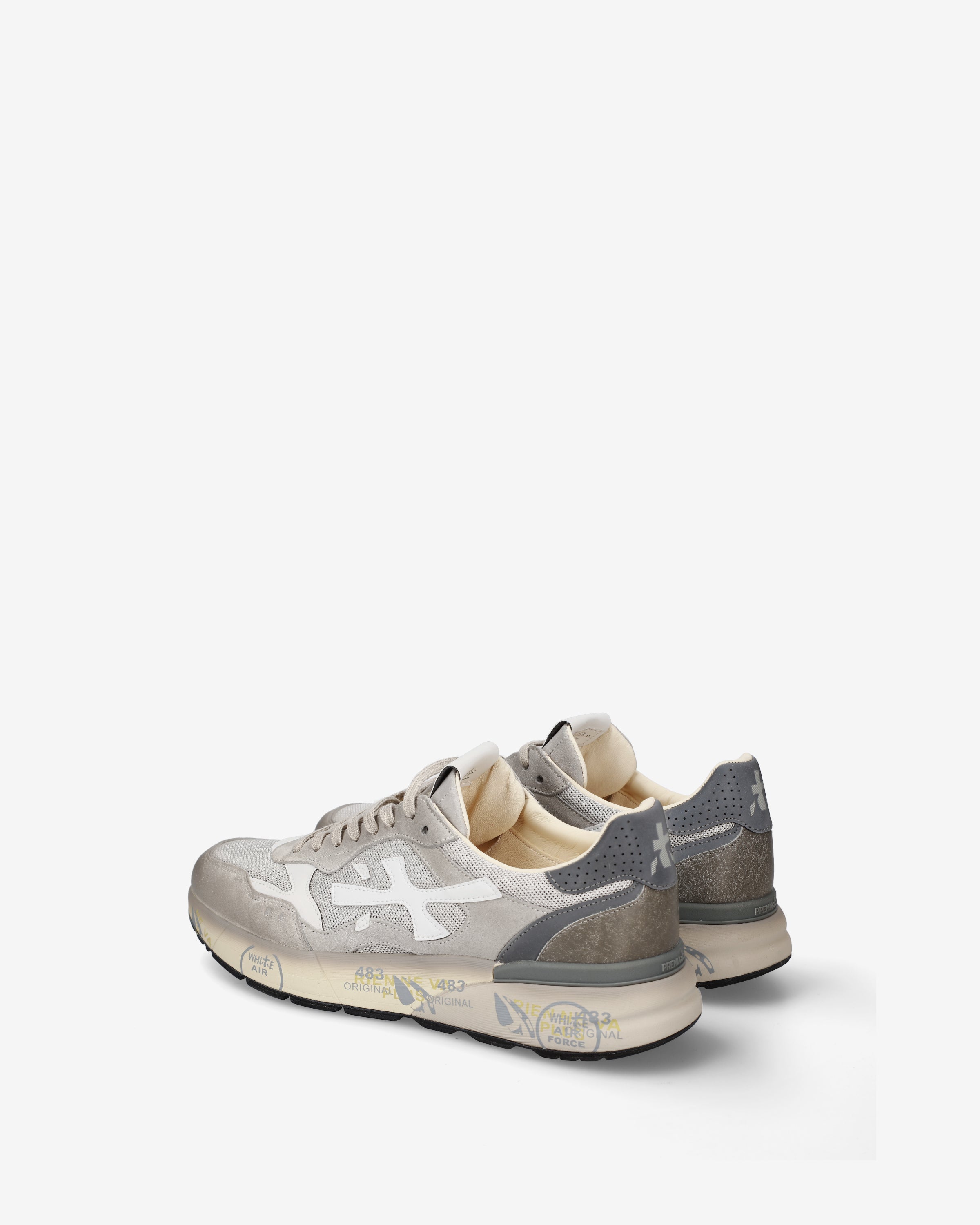 Premiata Mick 0.1 8117 sneakers gris clair homme