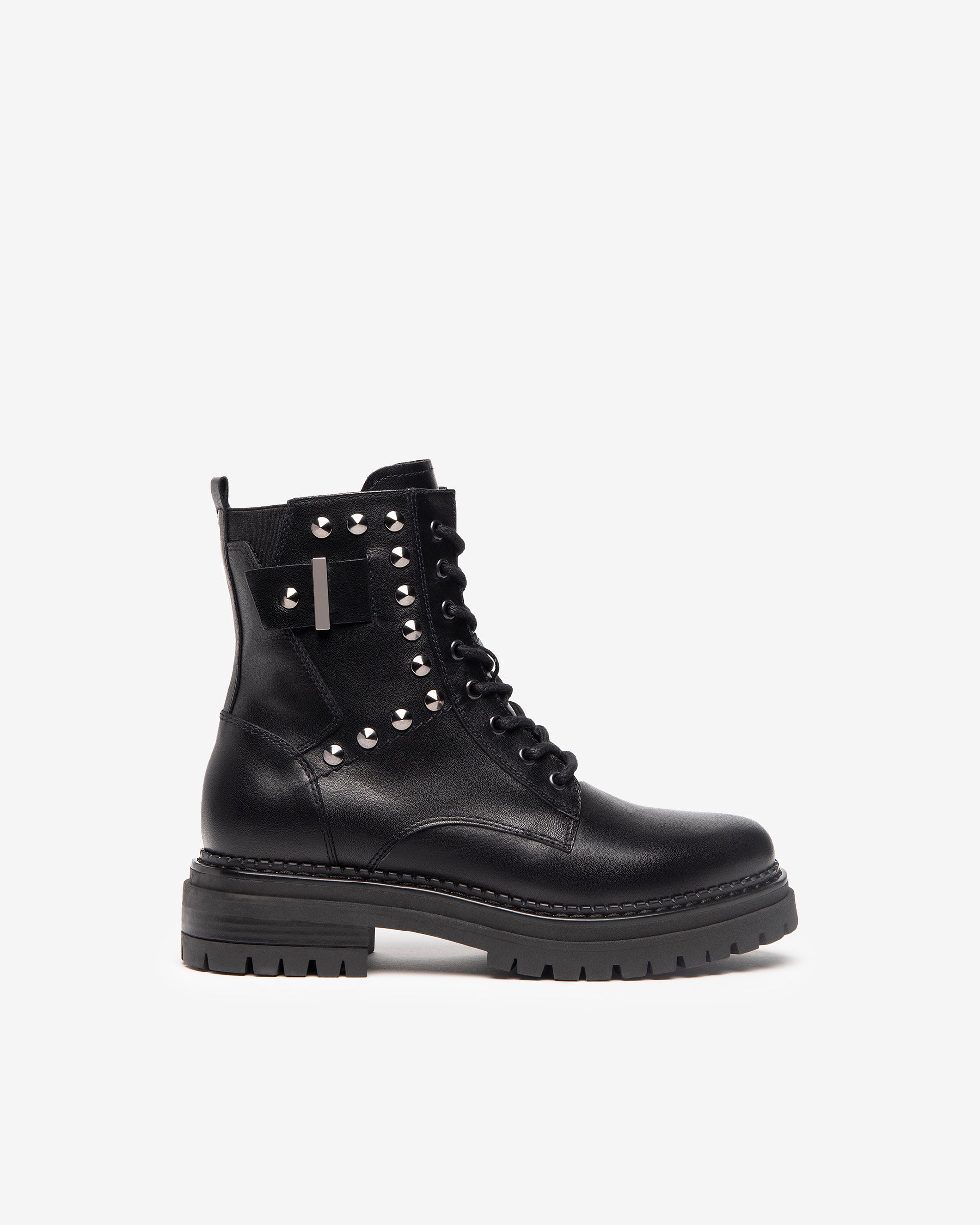 Nero Giardini Combat Boots rangers femme cuir