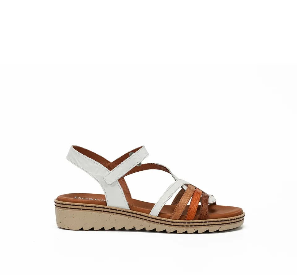 Dorking by Fluchos Espe D9113 sandales femme blanches