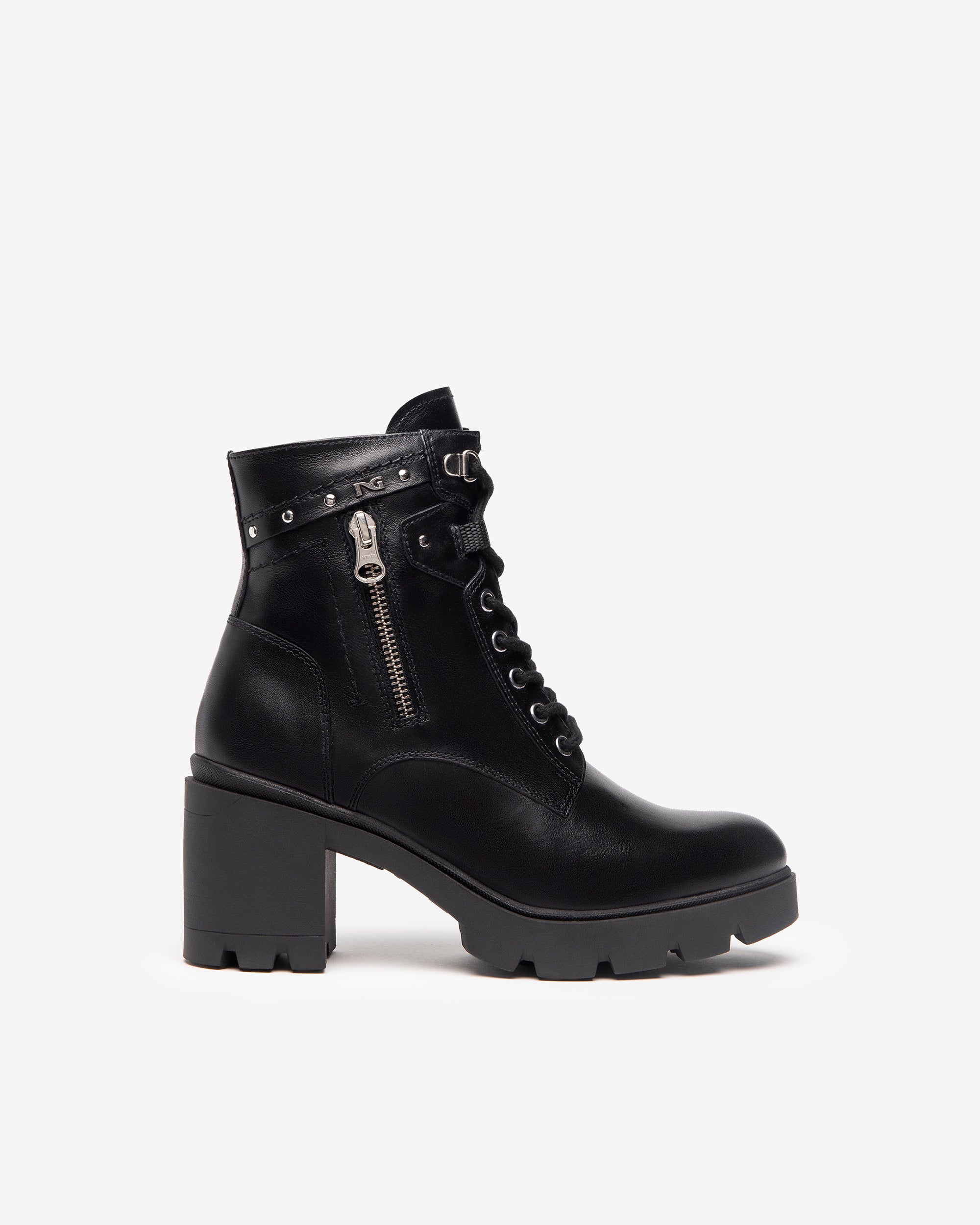 Nero Giardini Combat Boots Rangers Femme Cuir 38