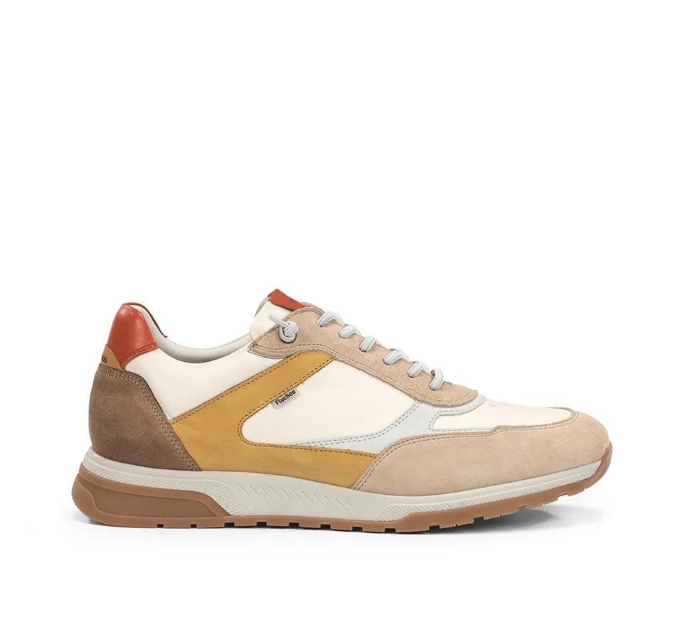 Fluchos Louis F2192 baskets homme blanc cuir