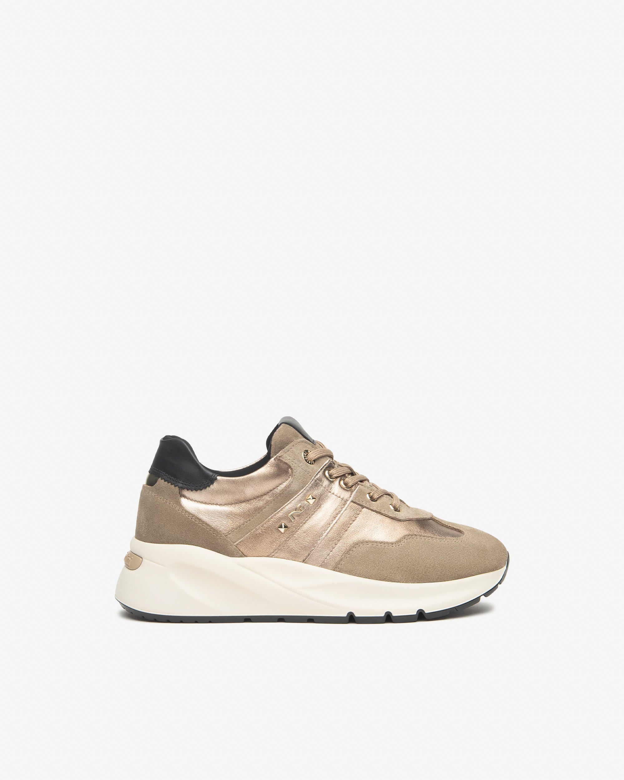 Nero Giardini Sneakers basket femme daim cuir memory 35-41