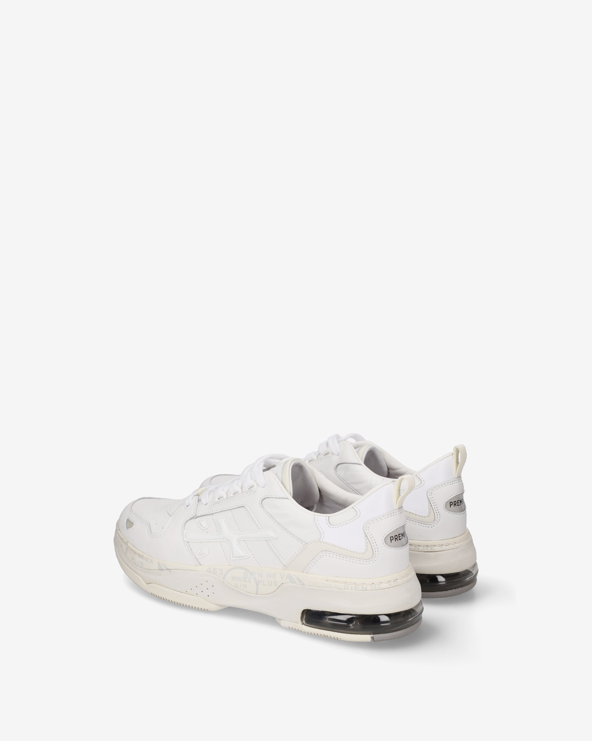 Premiata Drake 523 sneakers blanc crème homme