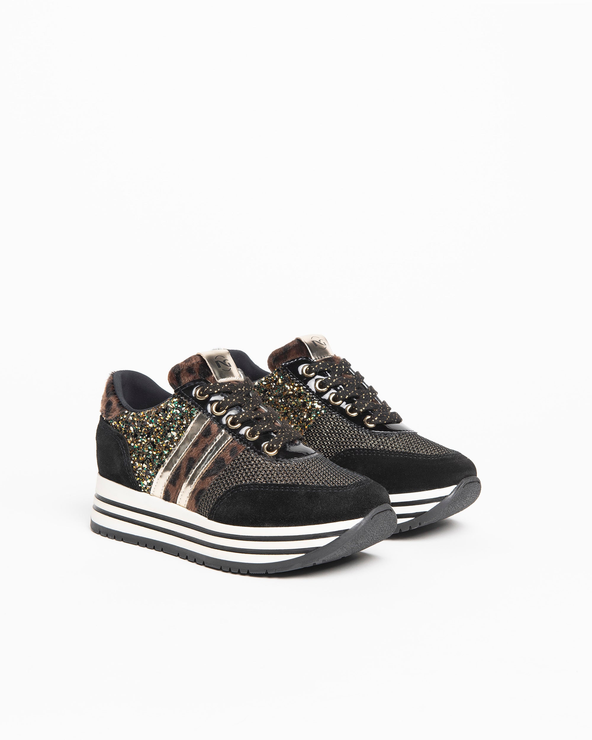 Nero Giardini Sneakers baskets daim fille paillettes 35
