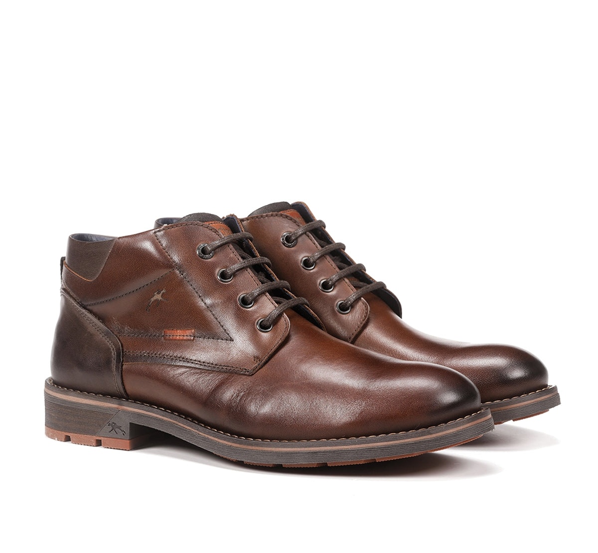 Fluchos Terry F1341 bottines homme marron cuir