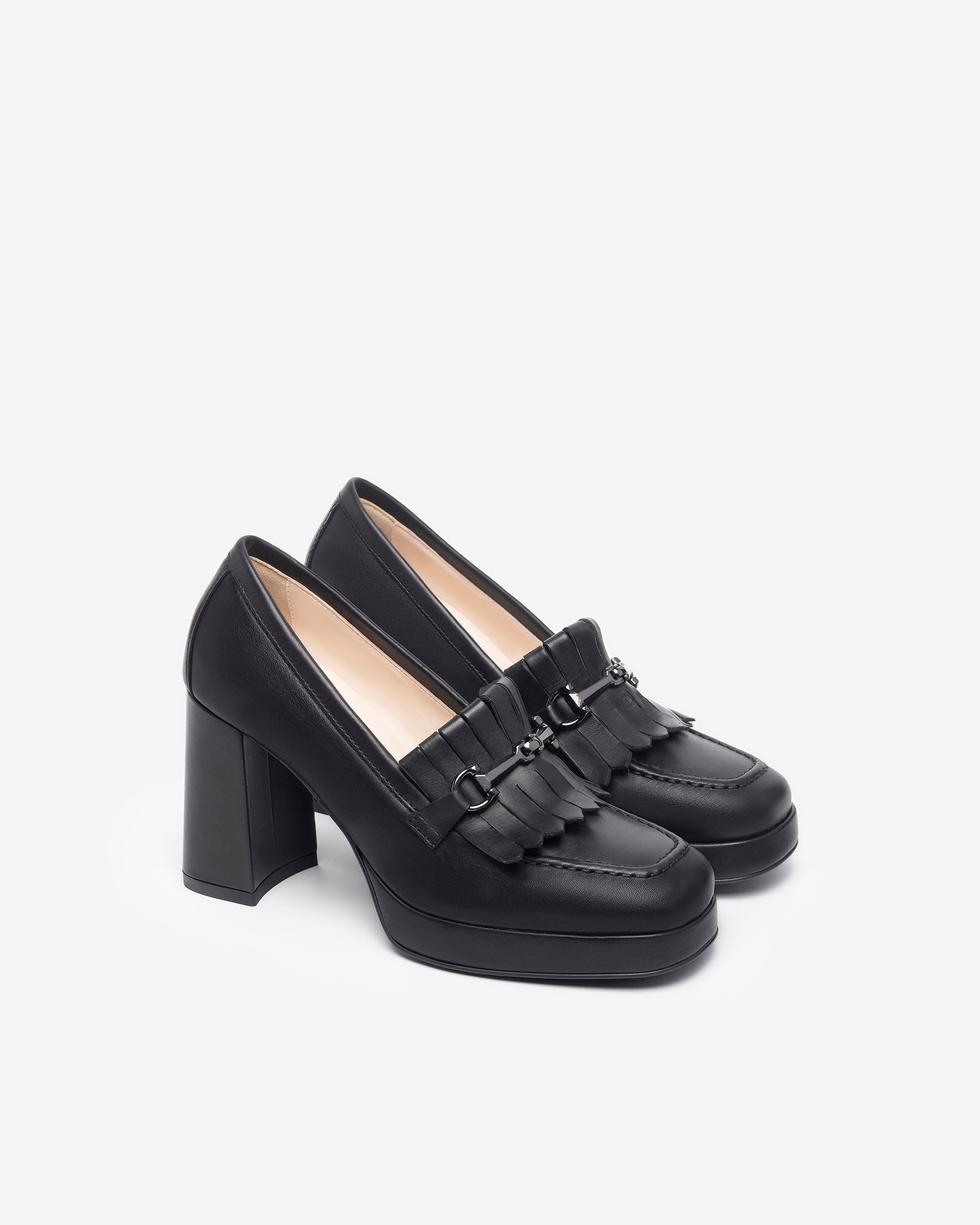 Nero Giardini Loafers mocassins cuir femme hiver