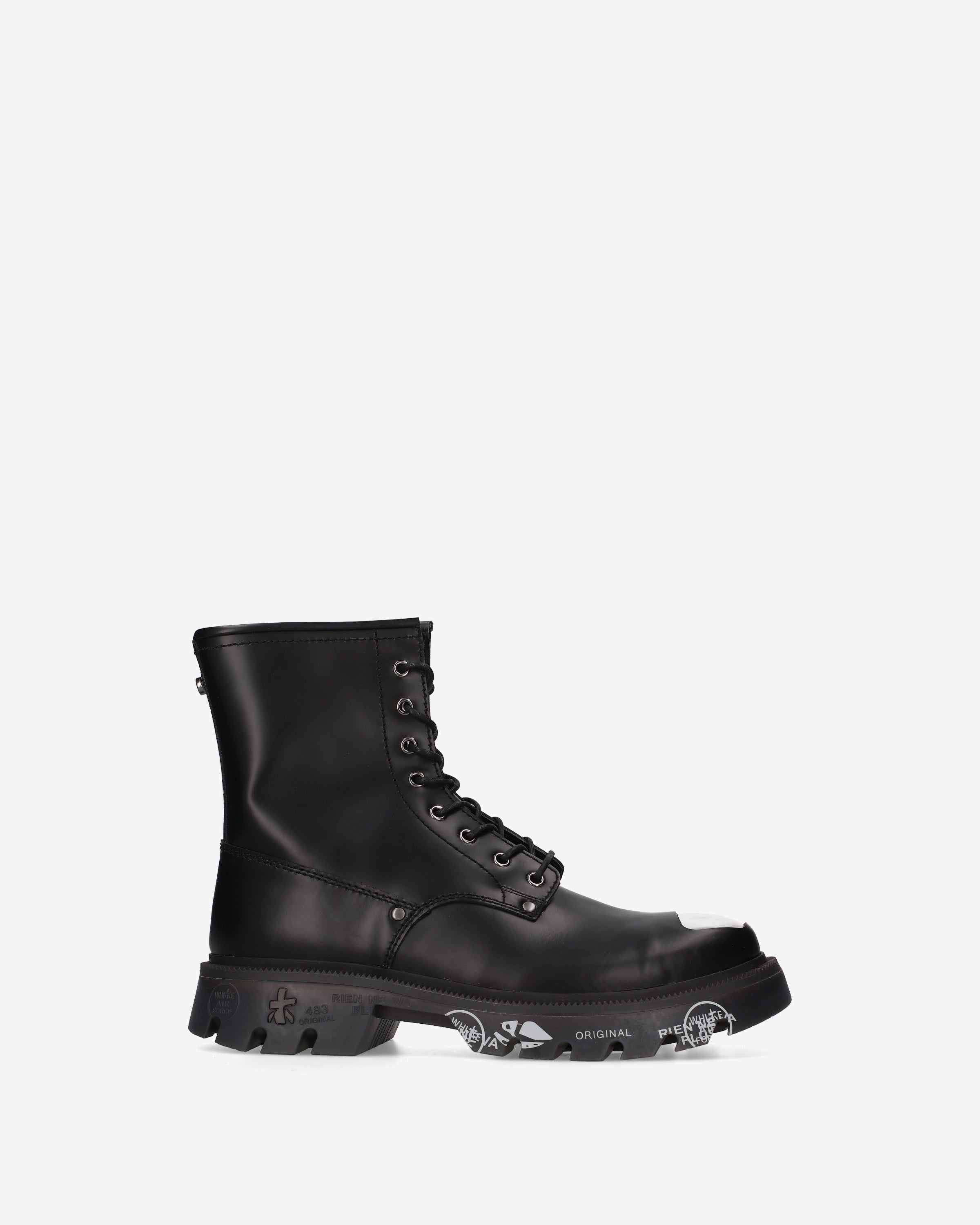 Premiata Brixton 461 Boots Homme Cuir Noir