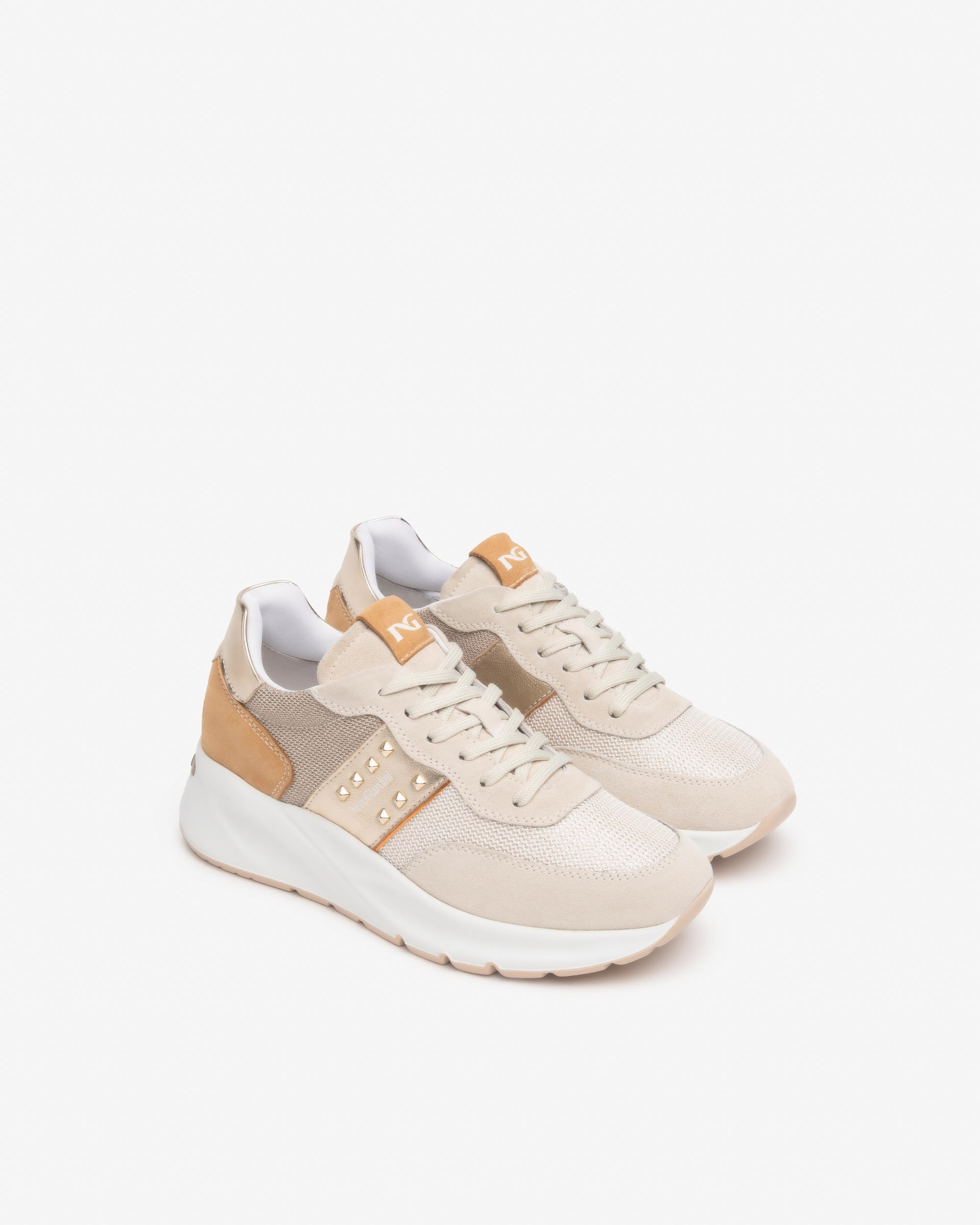 Nero Giardini Sneakers baskets femme toile daim confort