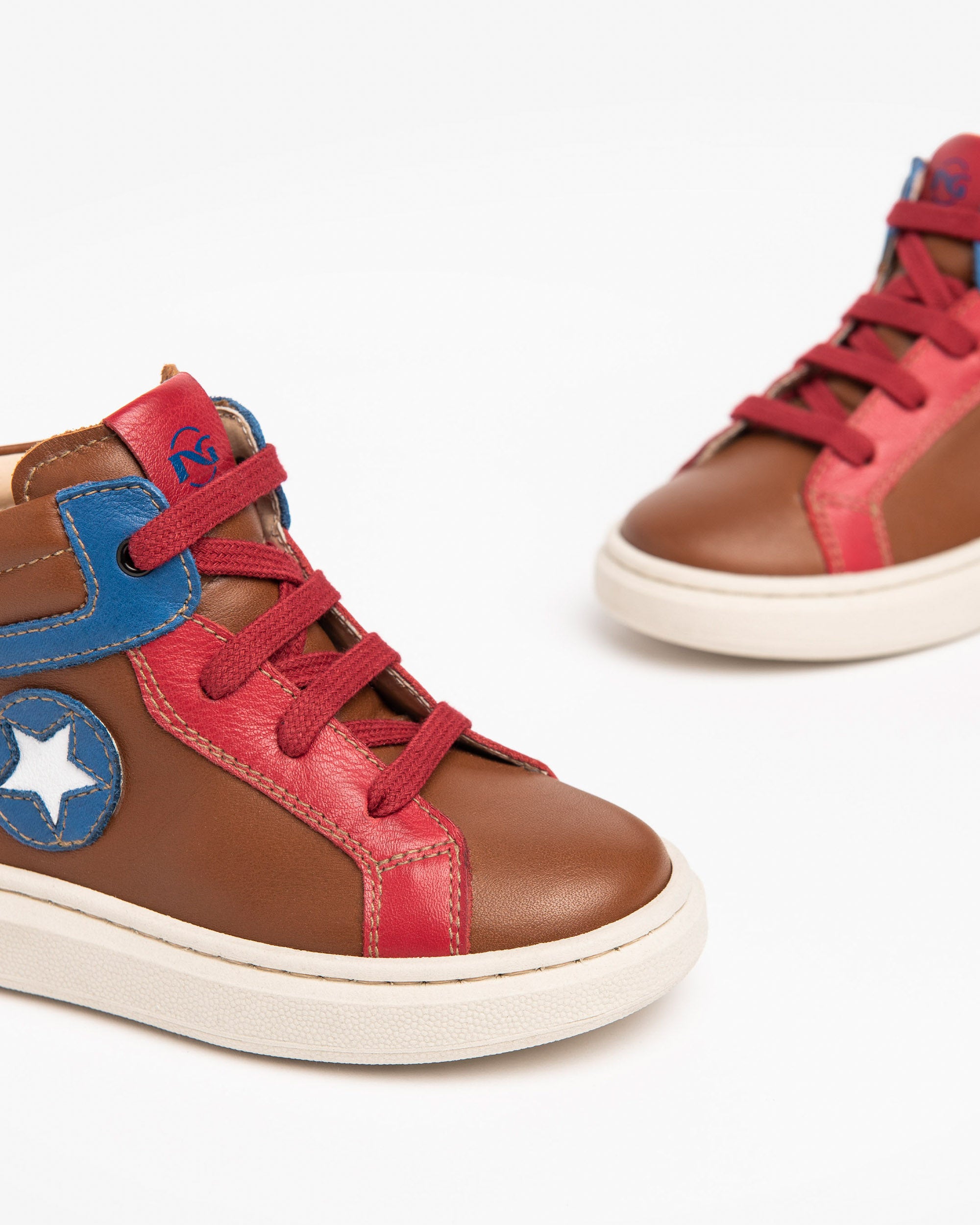 Nero Giardini Sneakers baskets cuir garçon DryGo 25-30