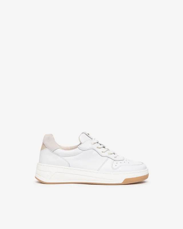 Nero Giardini Sneakers basket cuir femme miroir 35-41