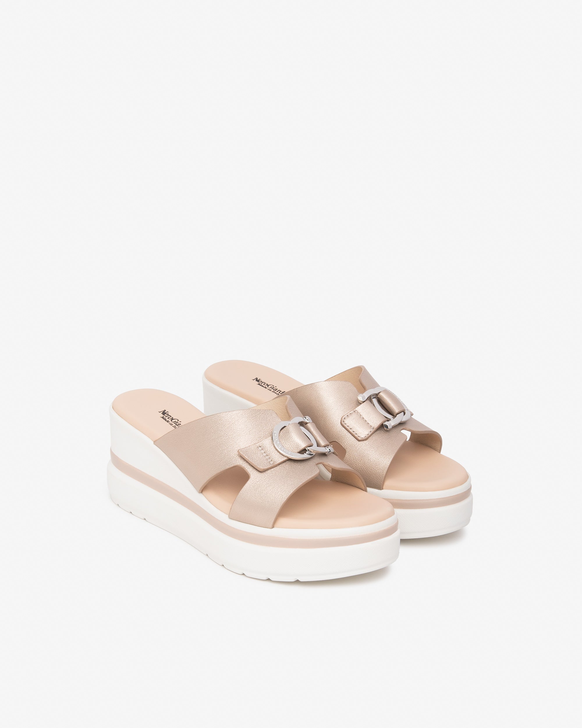 Nero Giardini Slippers mules cuir femme confort pointure 38