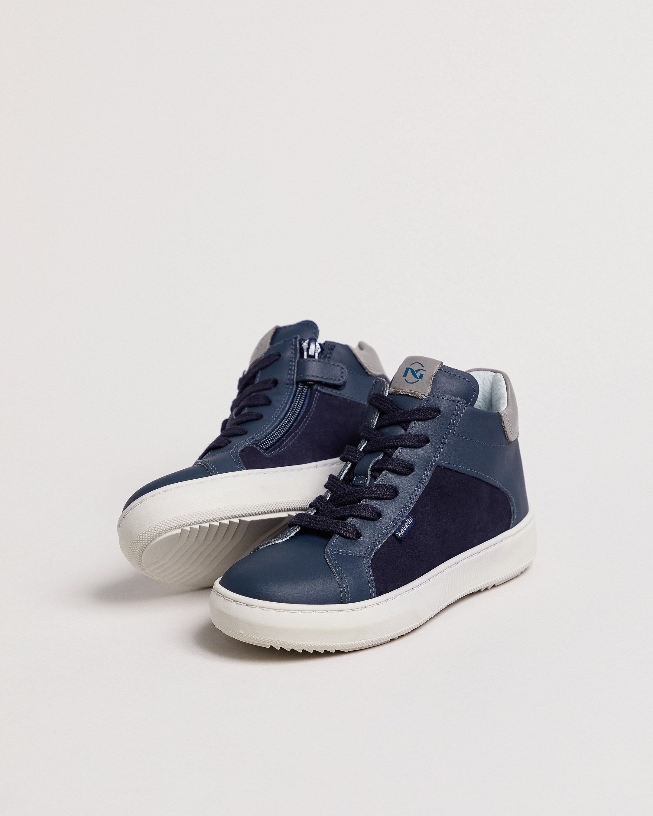Nero Giardini Sneakers baskets cuir ado garçon