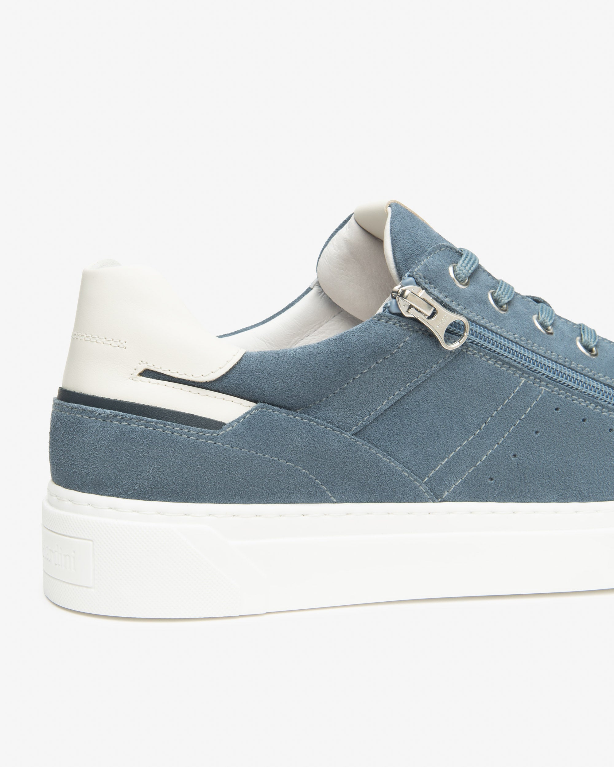 Nero Giardini Sneakers baskets homme cuir et daim