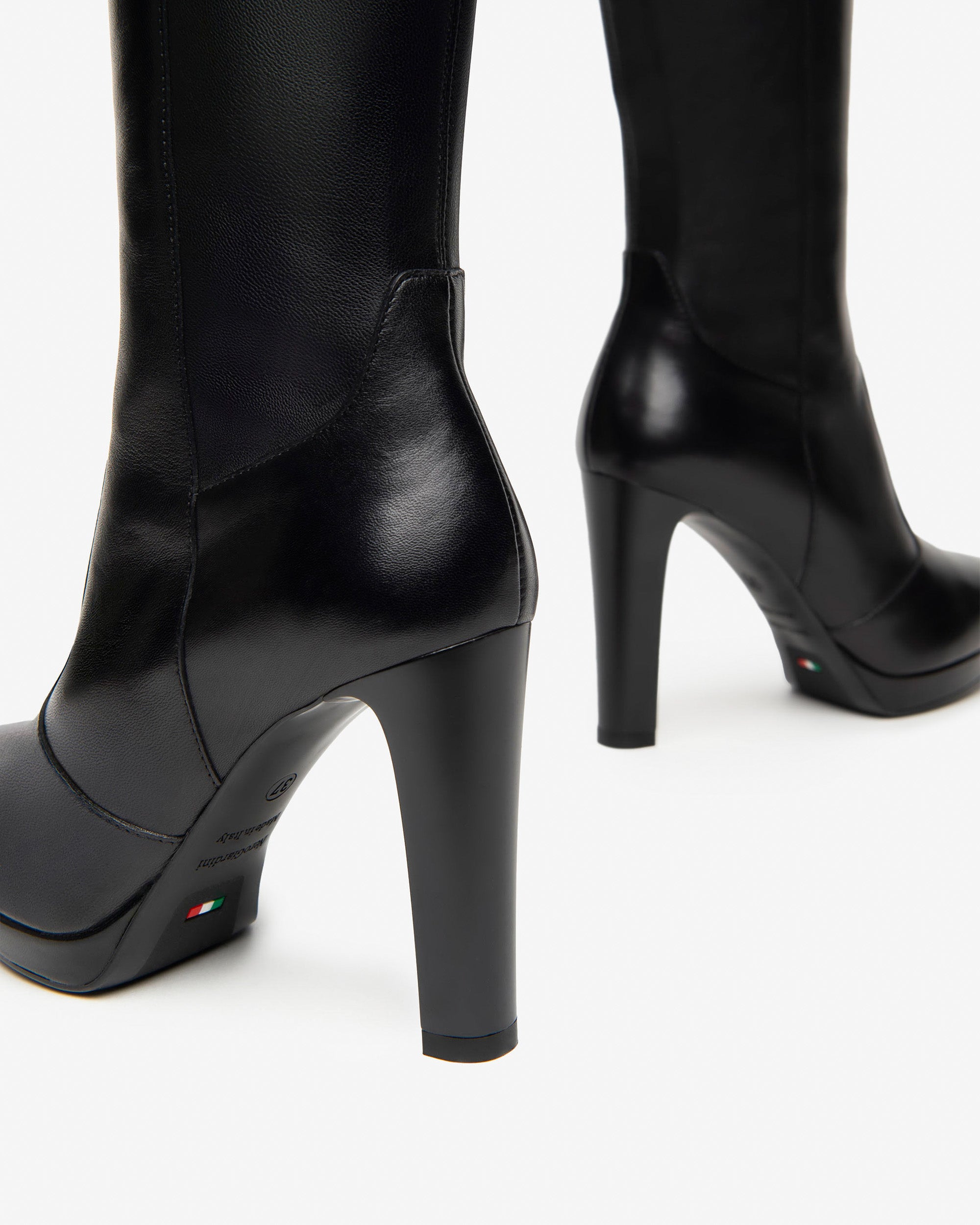 Nero Giardini Boots bottes cuir talon 100