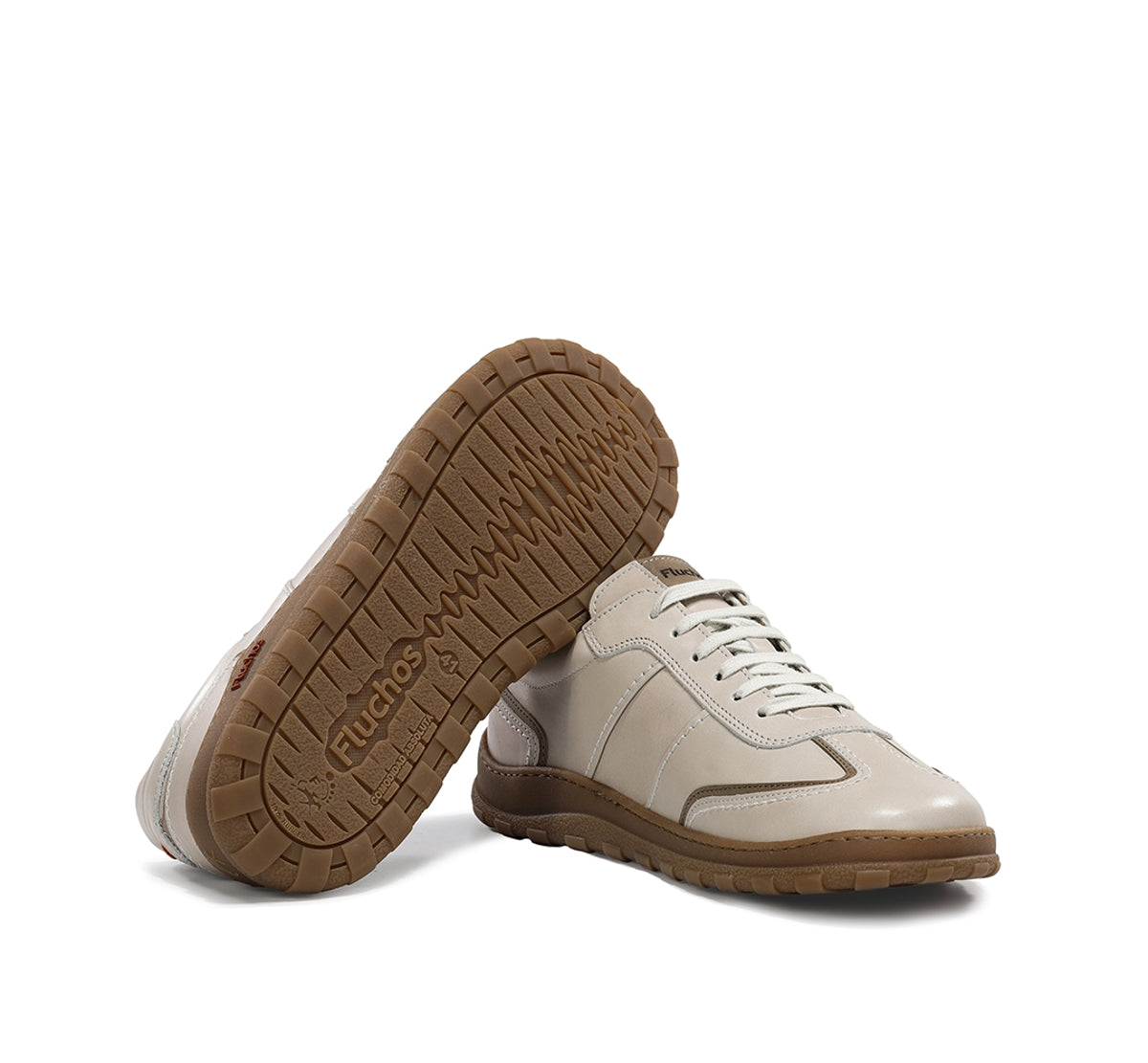 Fluchos Jerry F2501 basket homme blanche confort