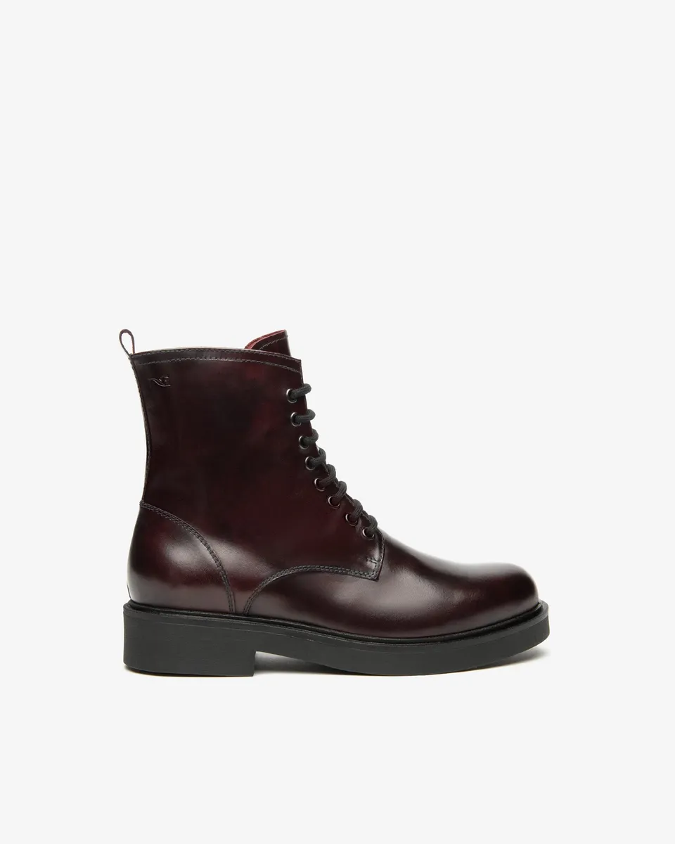 Nero Giardini Combat Boots bottines femme cuir hiver