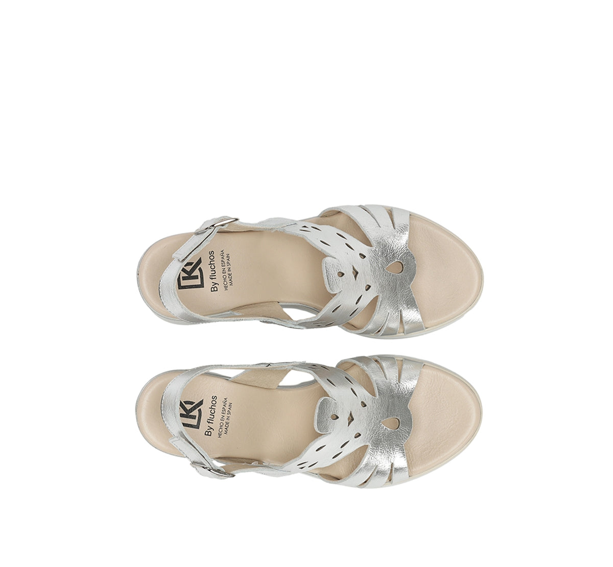 Dorking Diane D9697 sandales femme argent talon