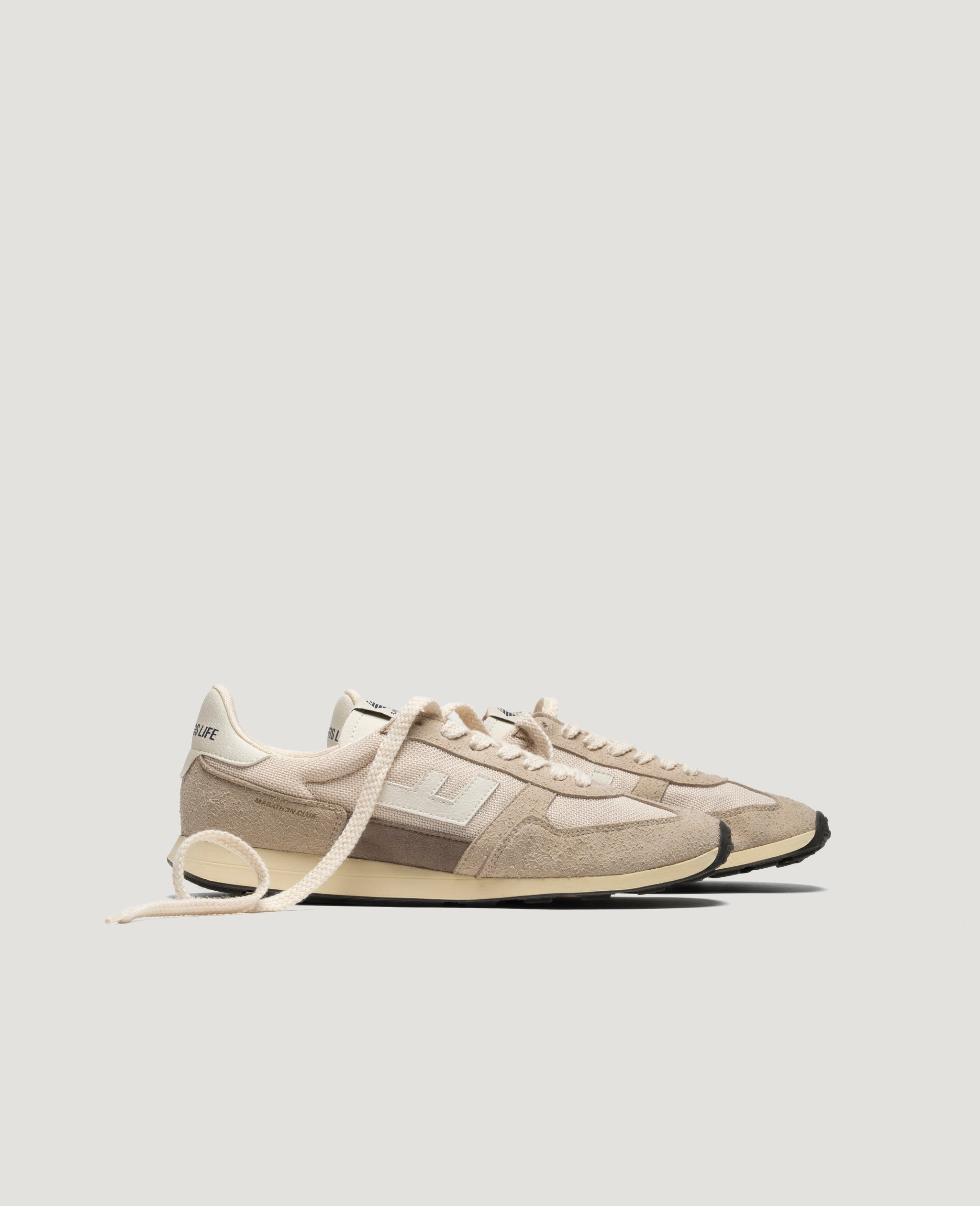 Flamingos Life Marathon Club Sahara baskets vegan beige