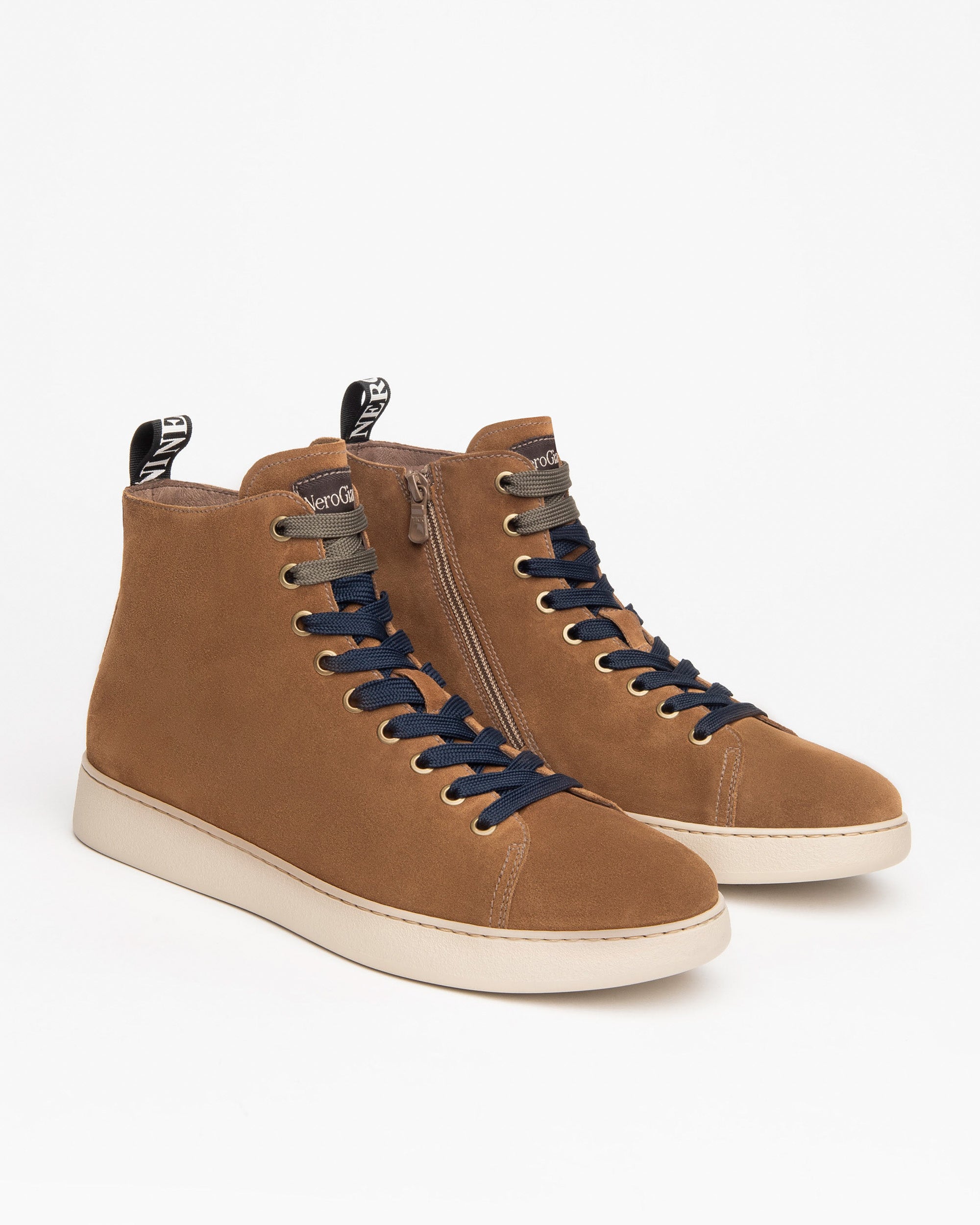 Nero Giardini Sneakers baskets homme daim montant 39-46