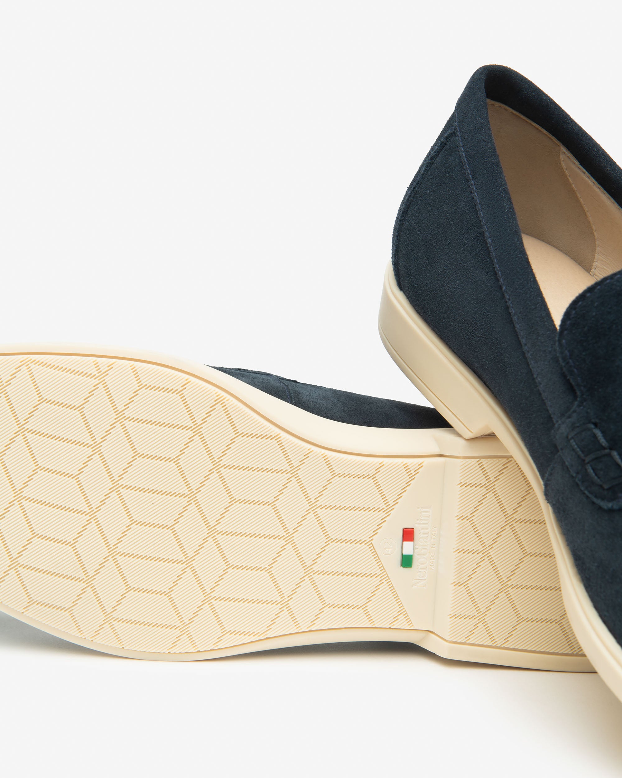 Nero Giardini Loafers mocassins daim homme bureau