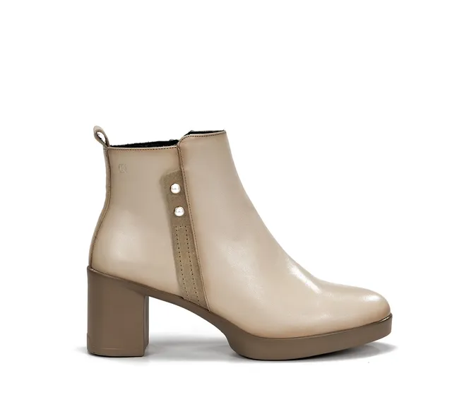 Dorking by Fluchos Elite D9423 bottines taupe cuir