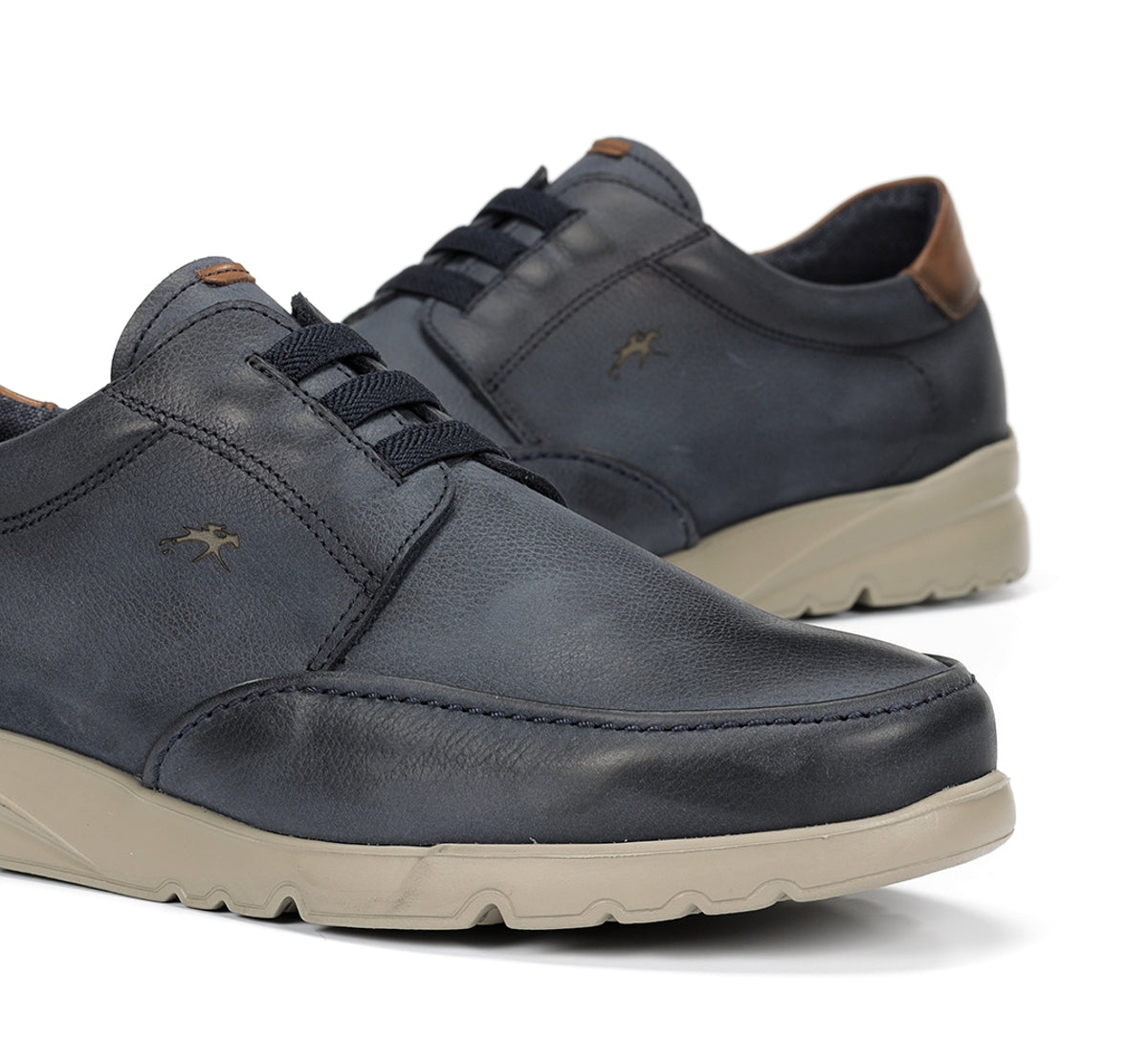 Fluchos Daryl F1459 chaussures homme bleu cuir
