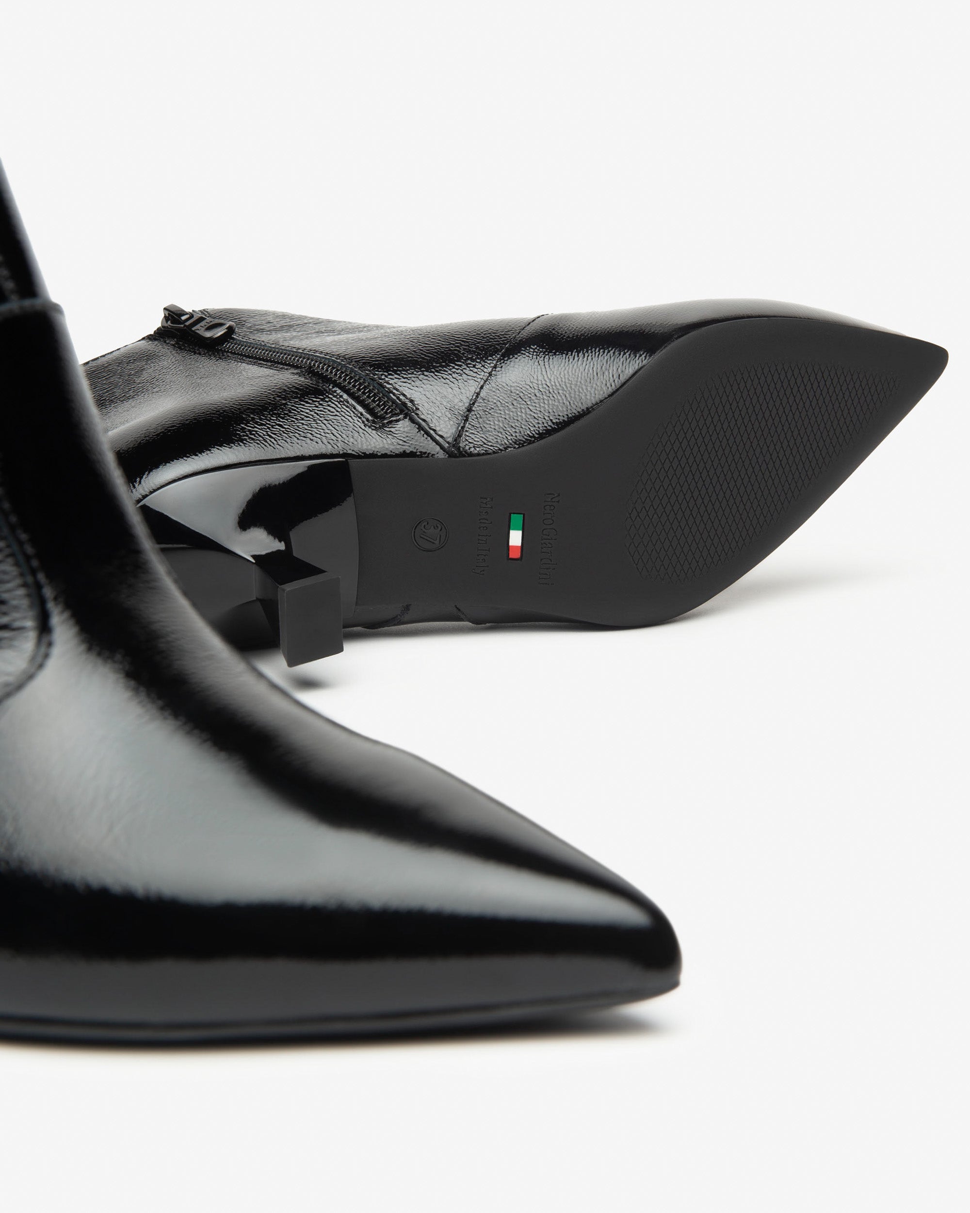 Nero Giardini Ankle Boots bottines femme cuir verni