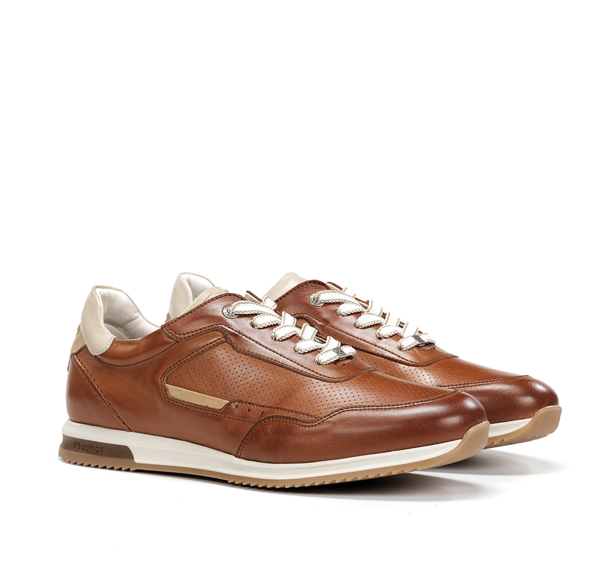 Fluchos Samir F2186 basket marron homme cuir