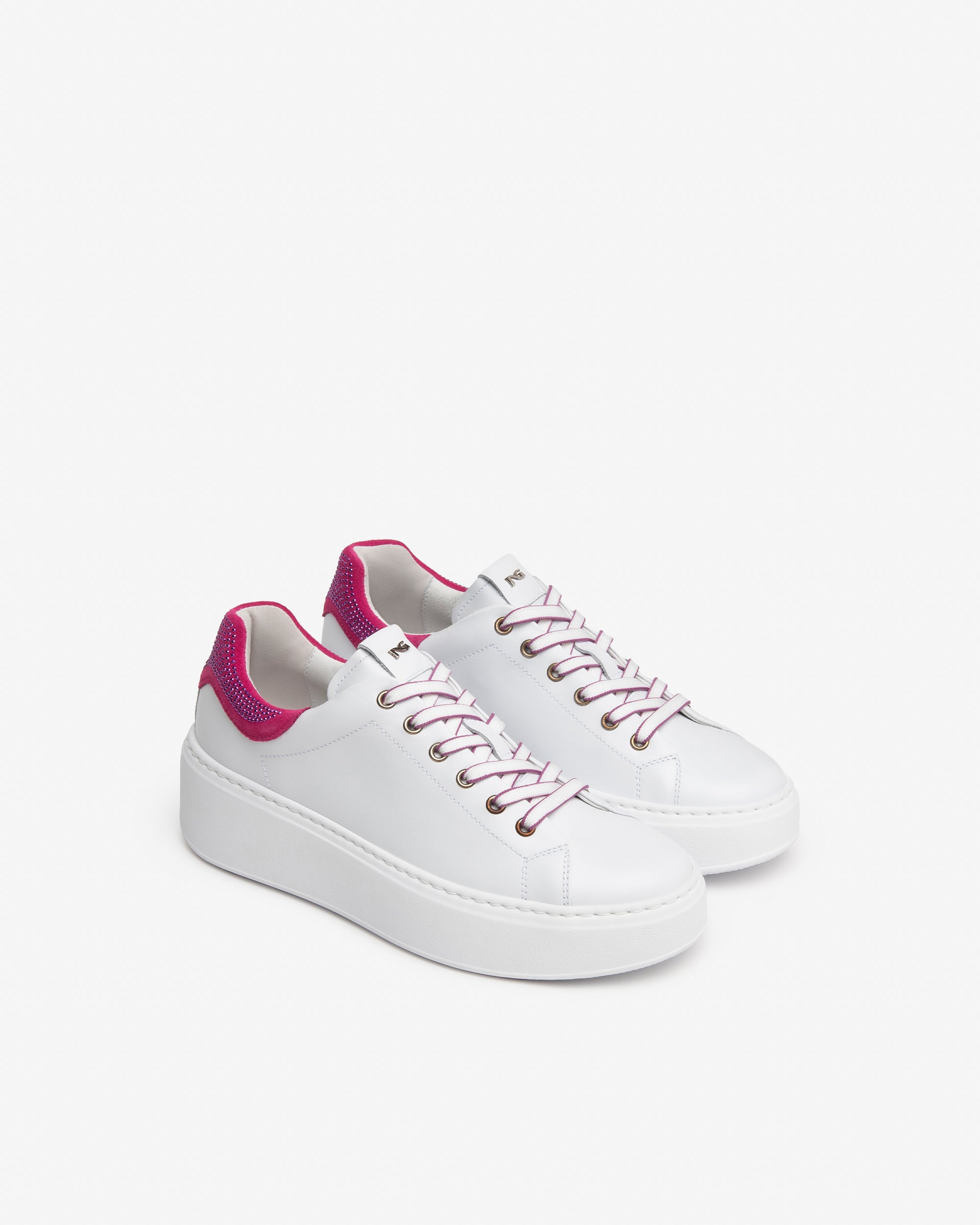Nero Giardini Sneakers baskets cuir daim femme