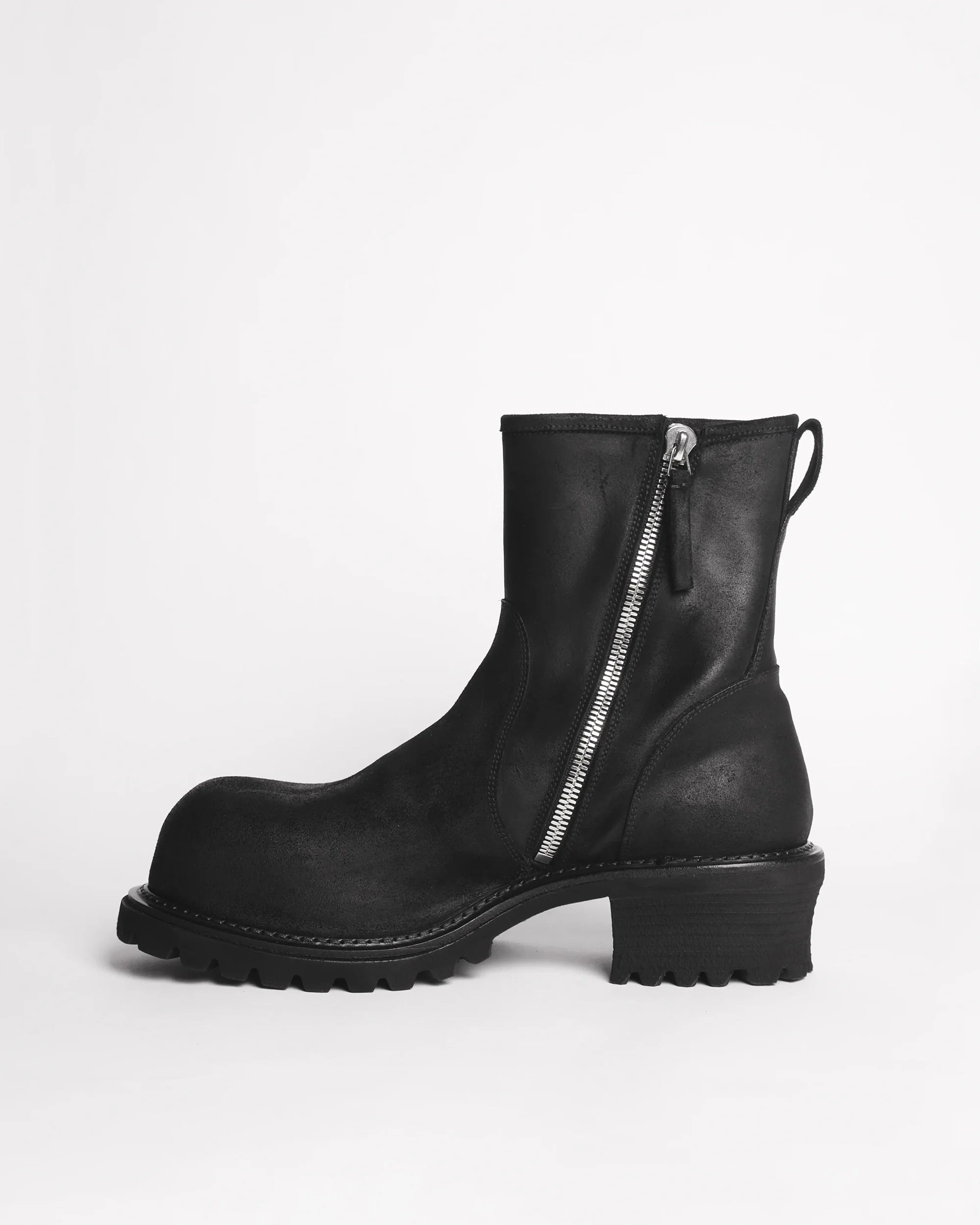 Premiata 017 boots cuir zip homme