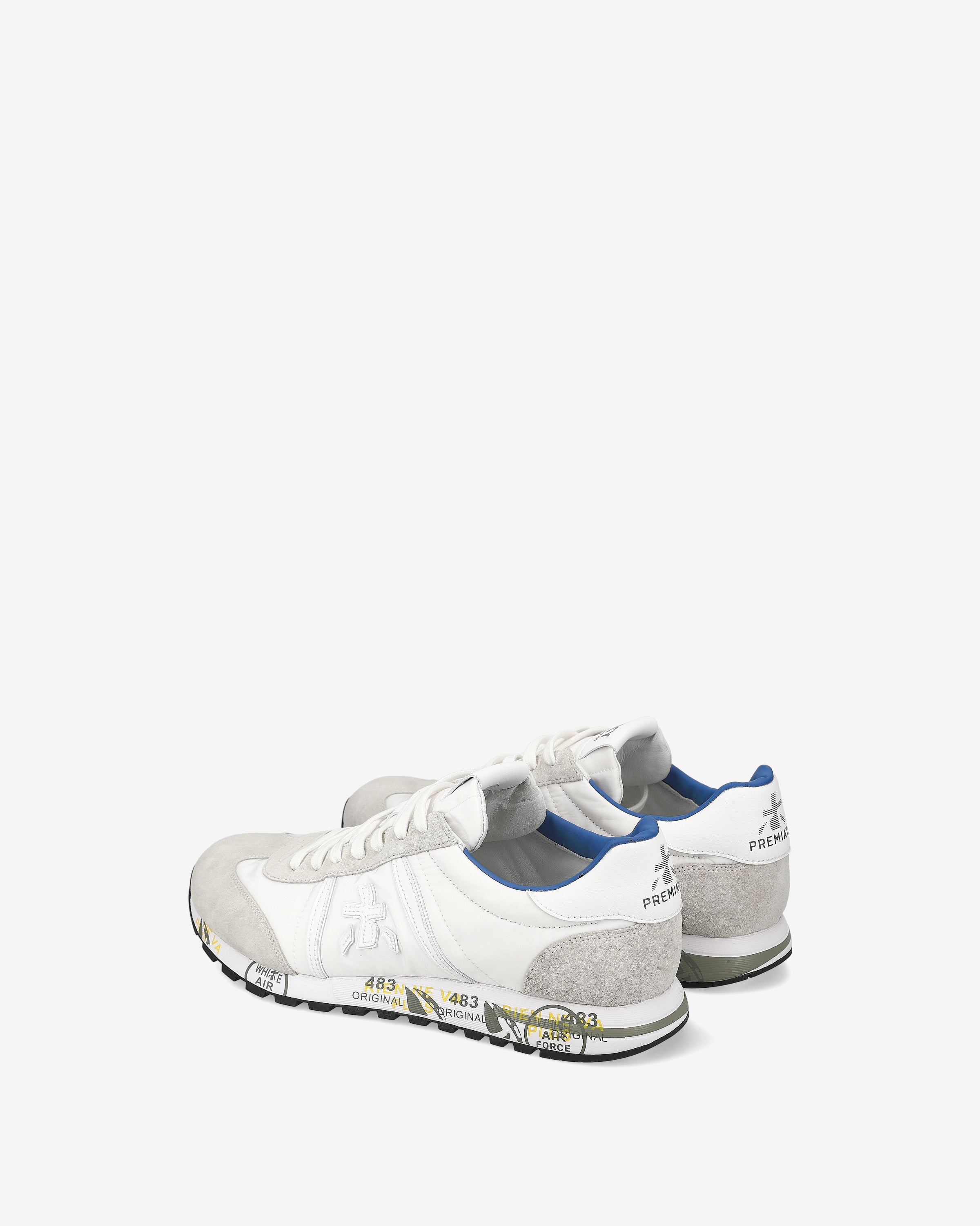 Premiata Lucy 6915 sneakers blanc gris bleu pointure 42