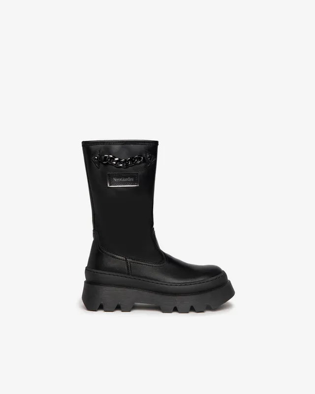 Nero Giardini Boots bottes cuir ado fille pointure 34