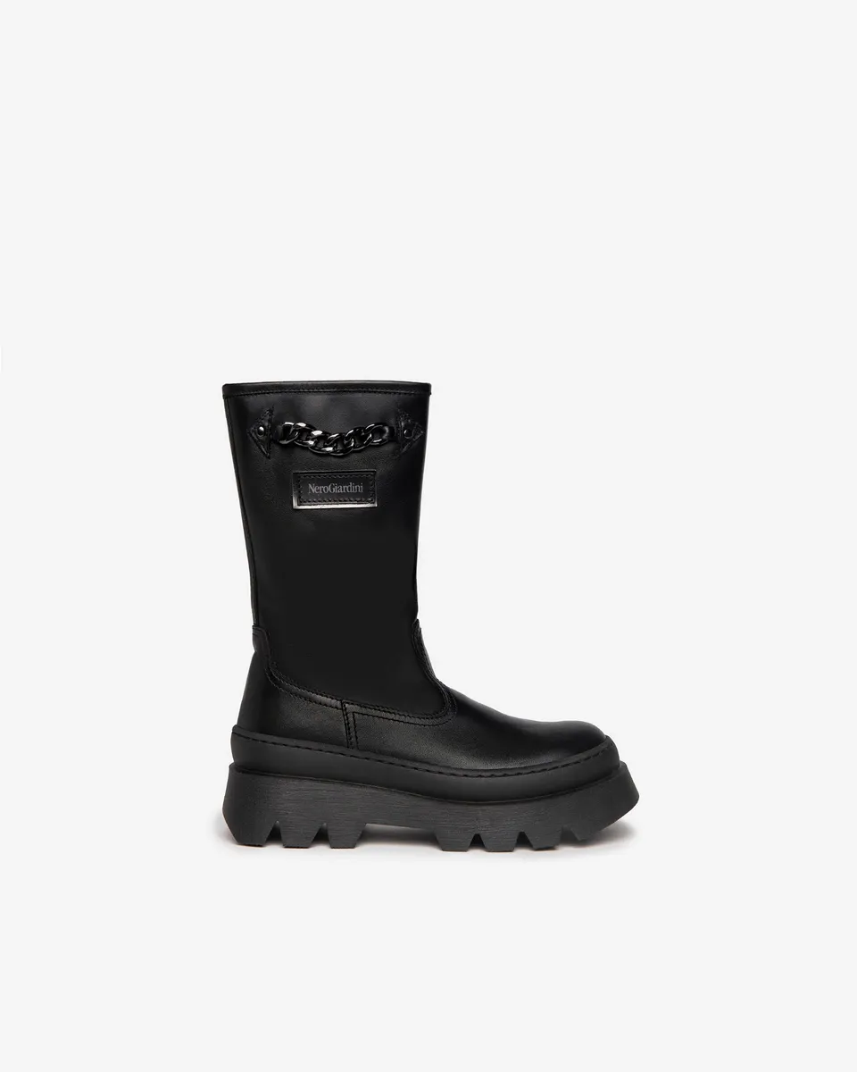 Nero Giardini Boots bottes cuir ado fille pointure 34