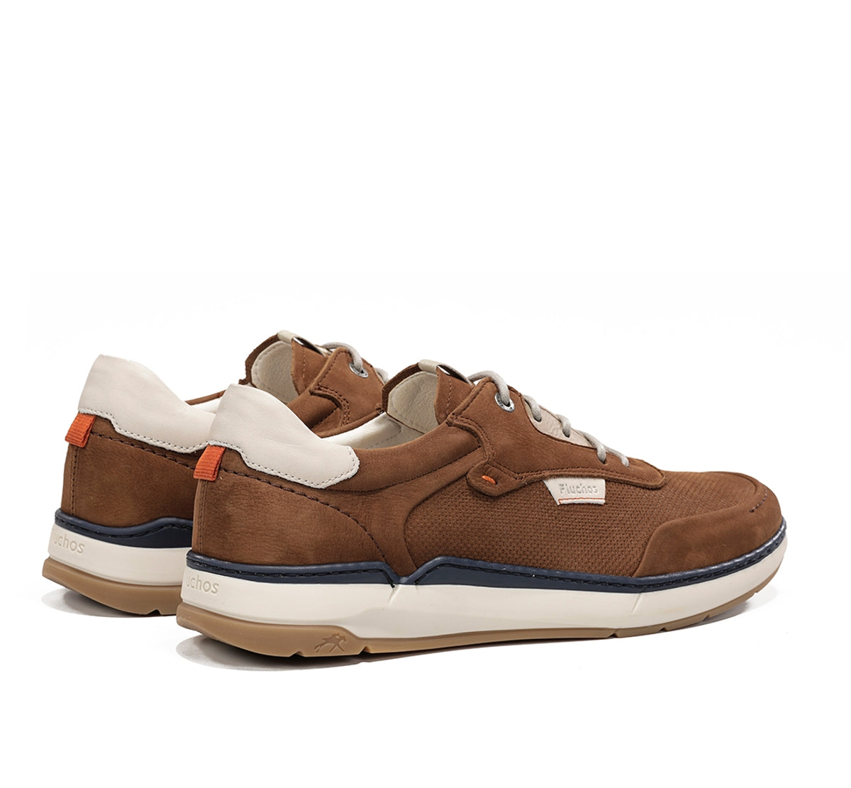 Fluchos Jeff F2210 chaussures homme marron cuir