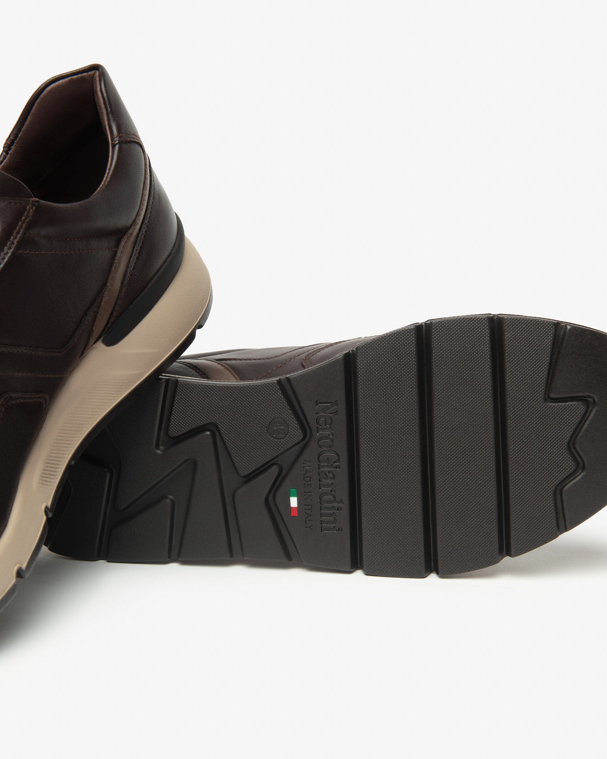 Nero Giardini Sneakers baskets cuir homme pointure 42
