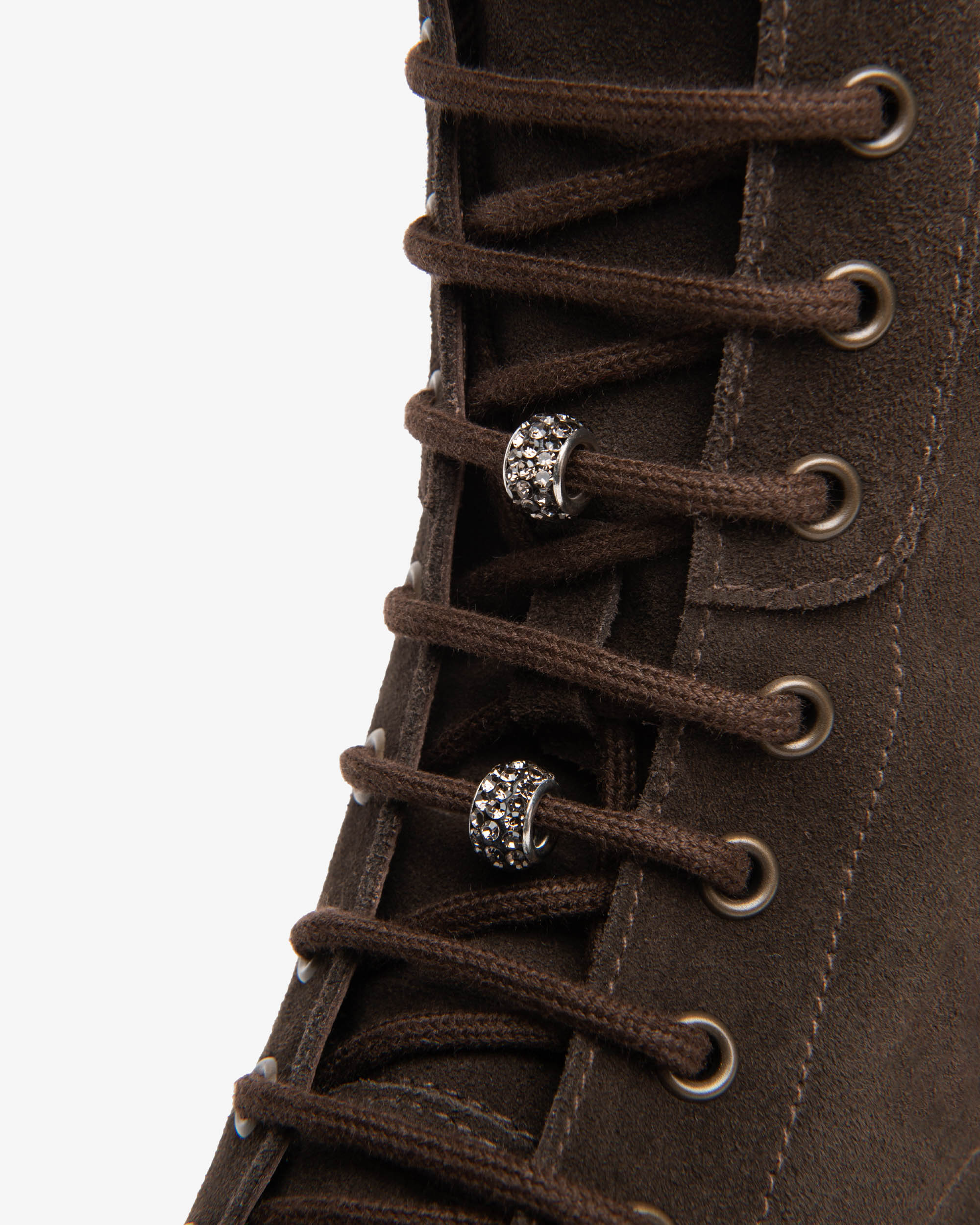 Nero Giardini Combat Boots rangers femme daim talon 60