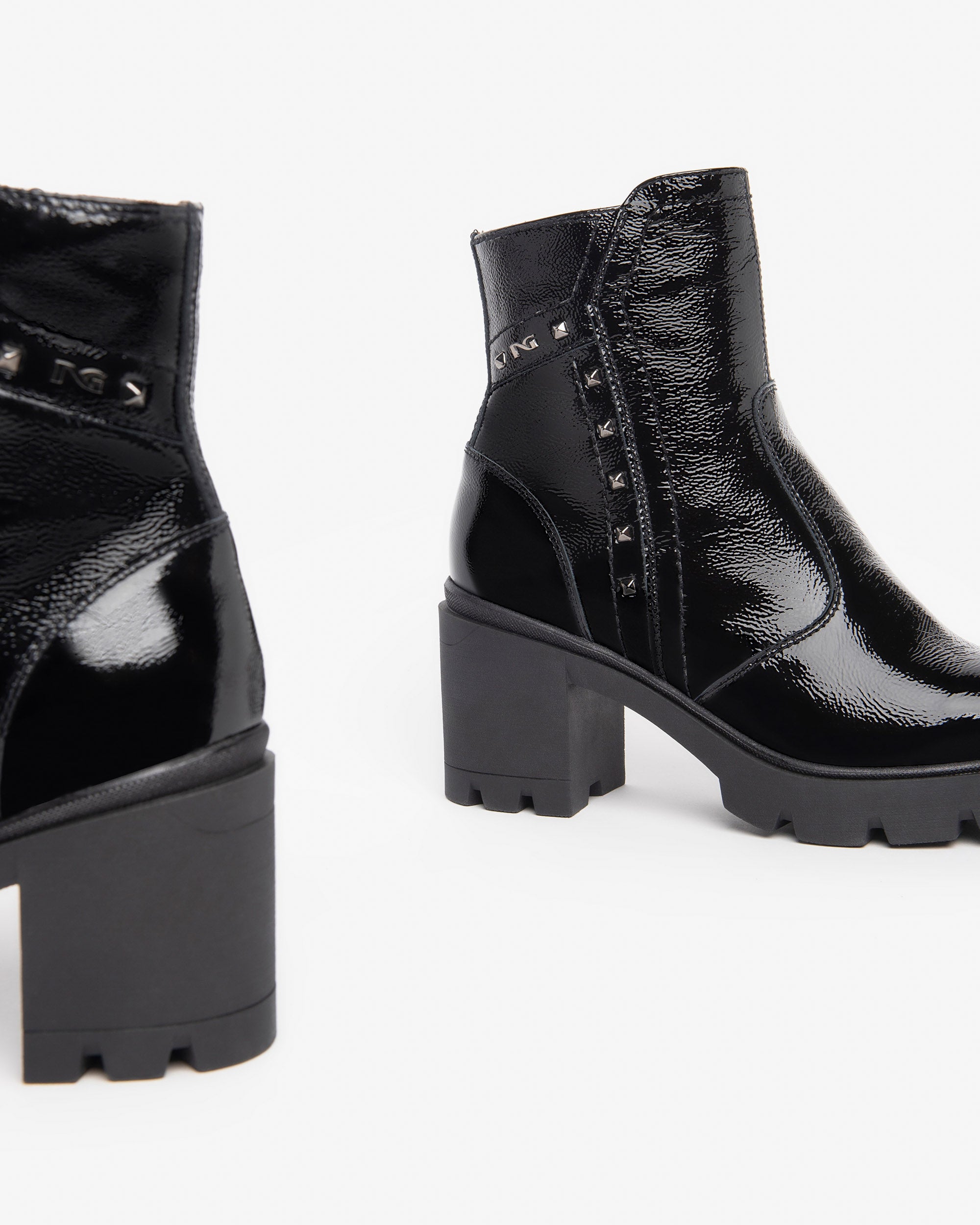 Nero Giardini Ankle Boots bottines cuir femme combat hiver