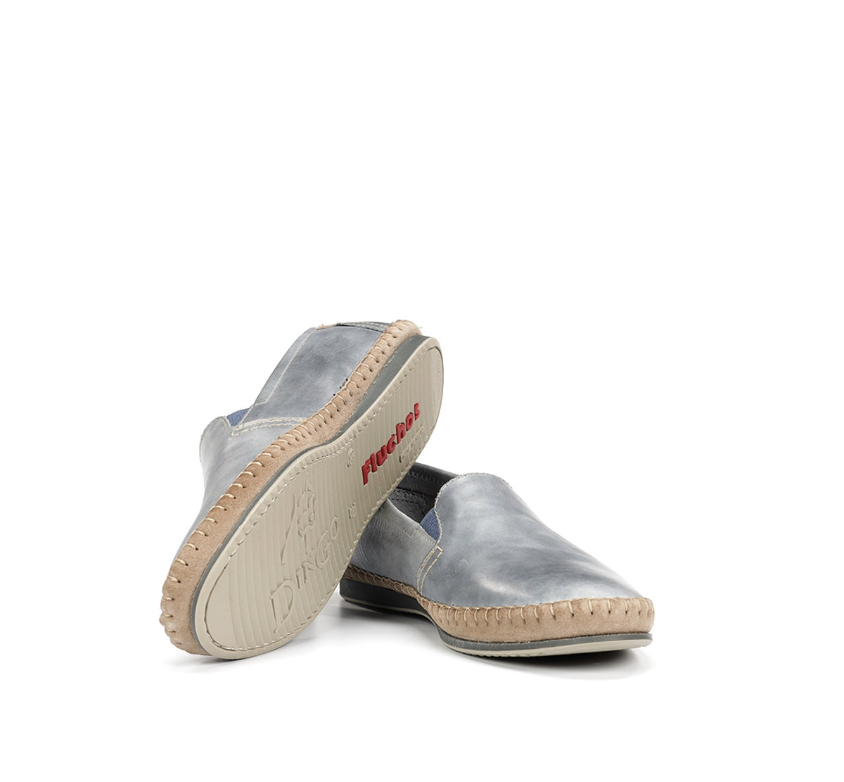 Fluchos Bahamas 8264 Slip On Bleu Homme Mocassins