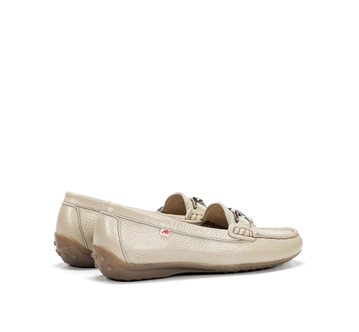 Fluchos Bruni F0804 mocassins taupe femme cuir