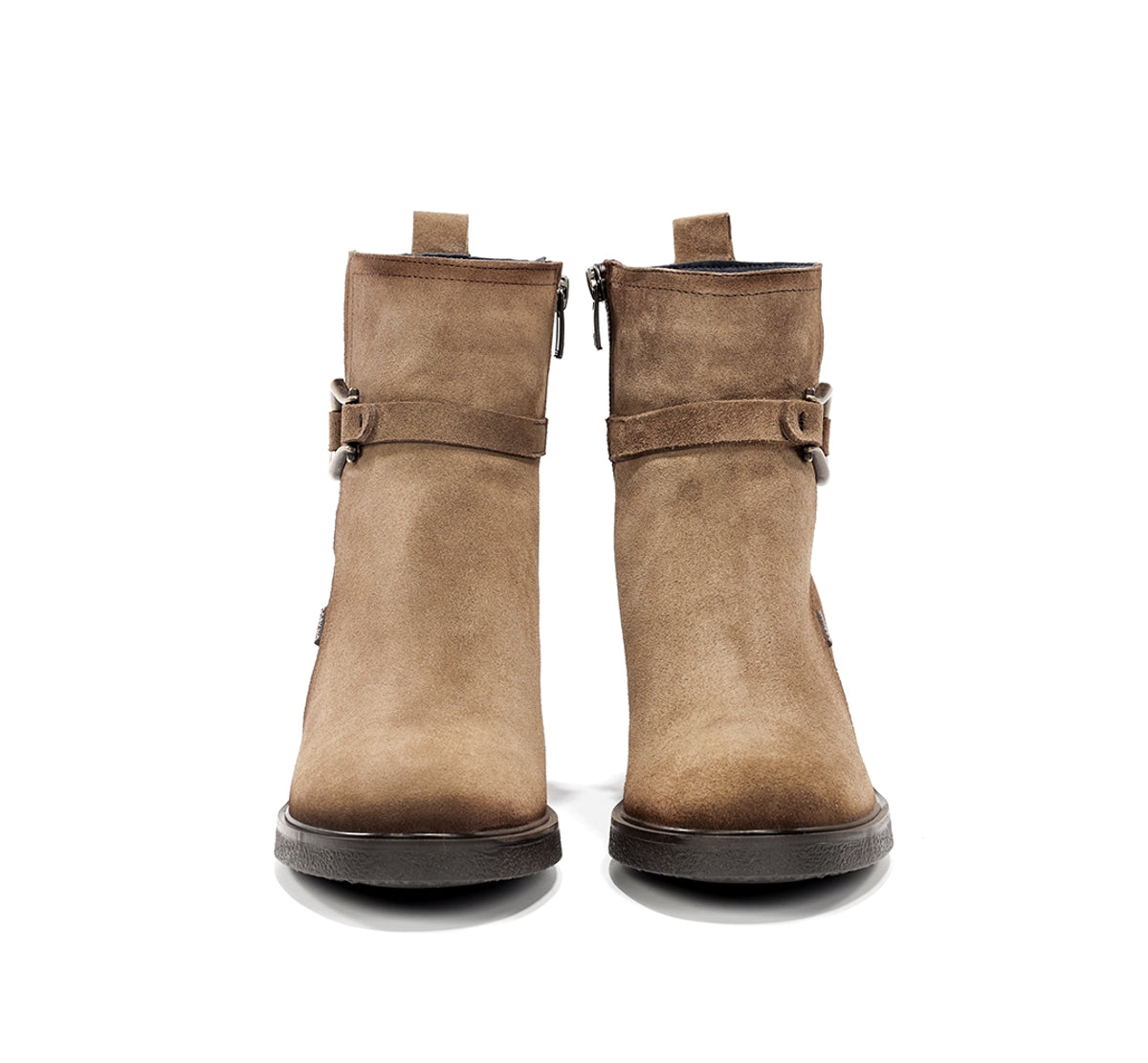 Dorking by Fluchos Aroma D9754 Bottine Taupe Femme Cuir