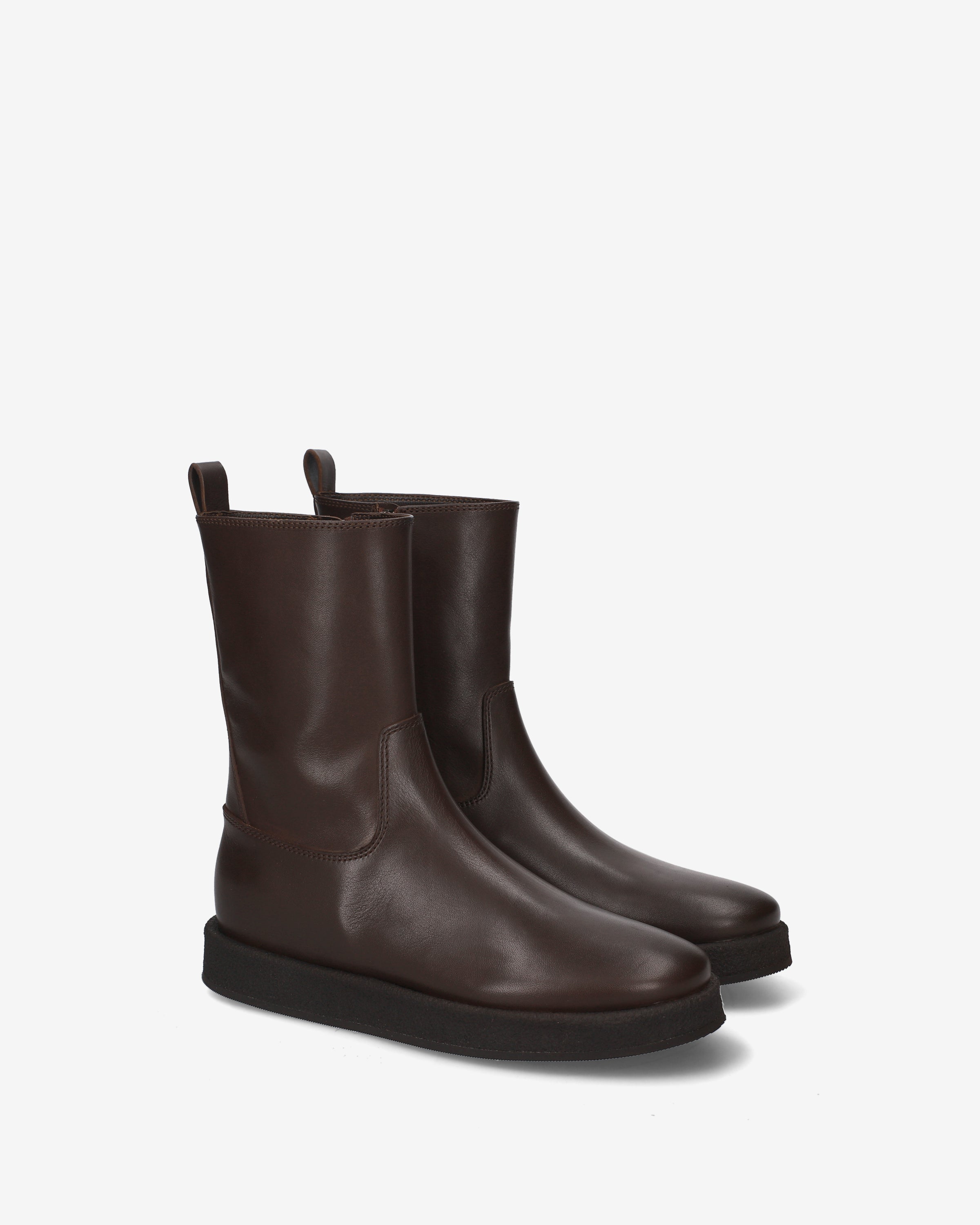 Premiata Boots bottines cuir marron femme
